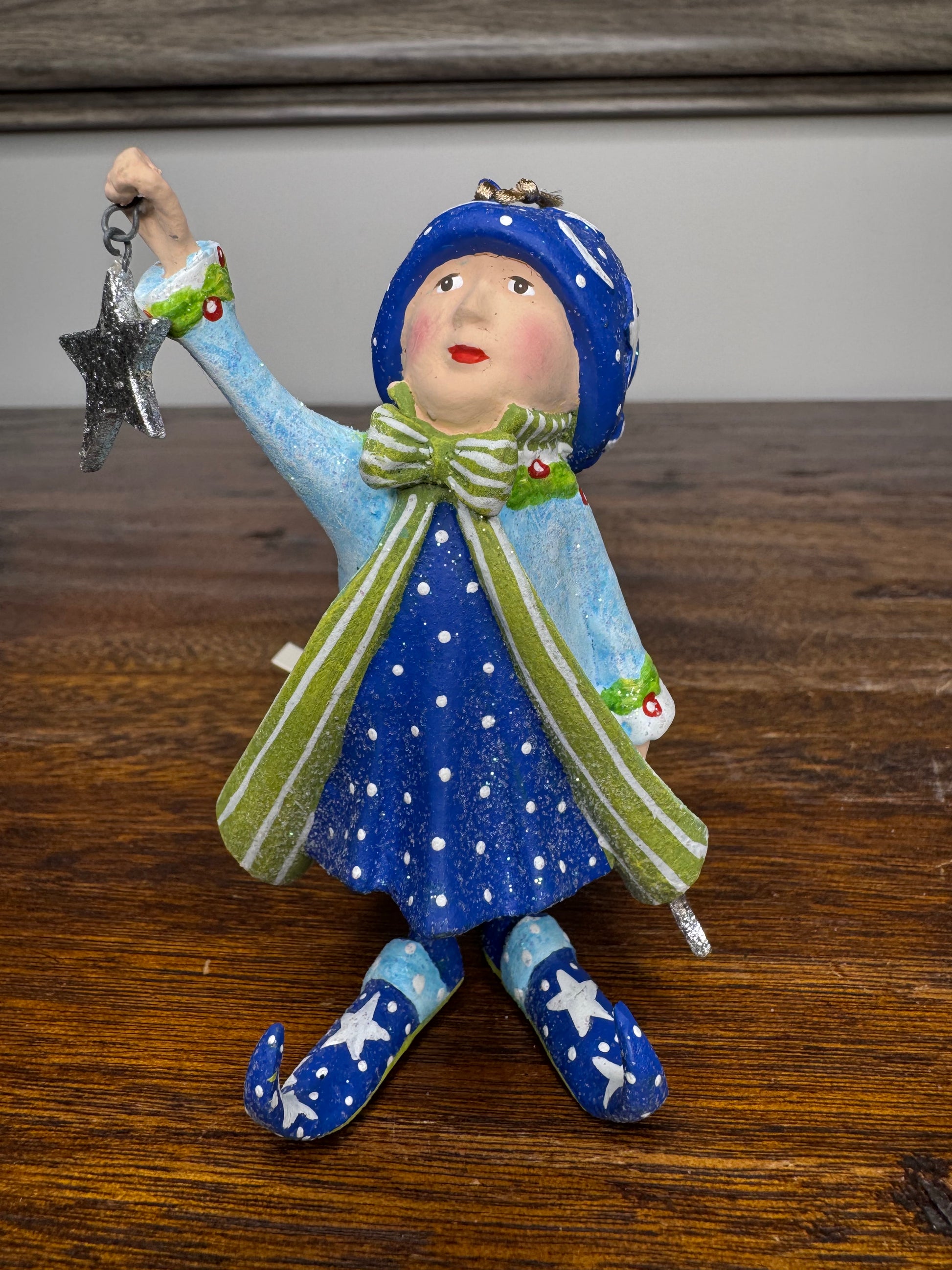 Patience Brewster Dash Away Comet's Elf ornament with original box
