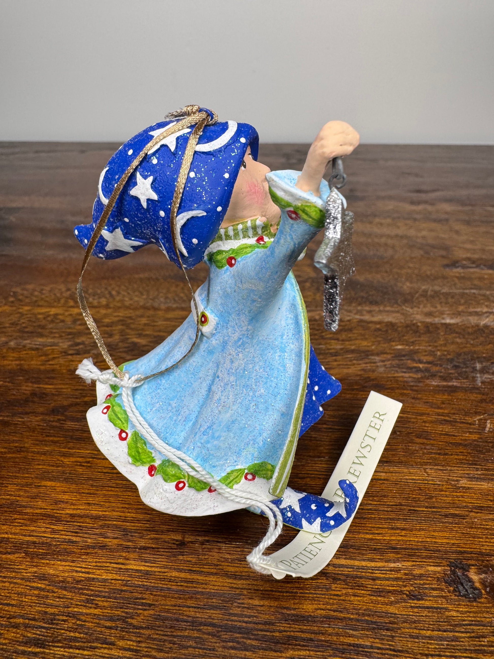 Patience Brewster Dash Away Comet's Elf ornament with original box