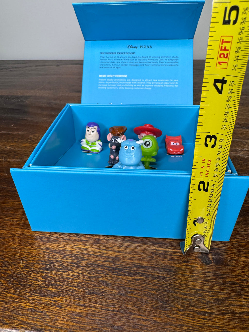 Disney Pixar Brand Loyalty Figurines in Collectors Box