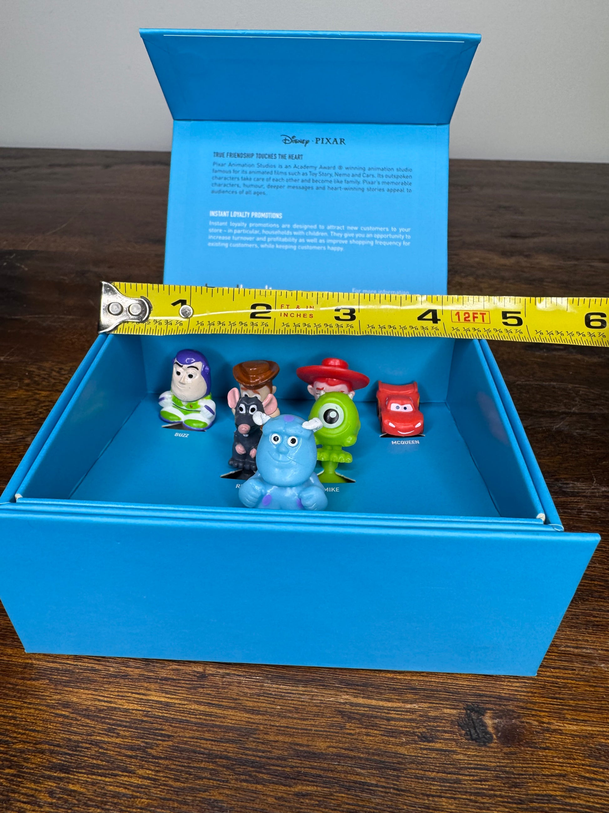 Disney Pixar Brand Loyalty Figurines in Collectors Box