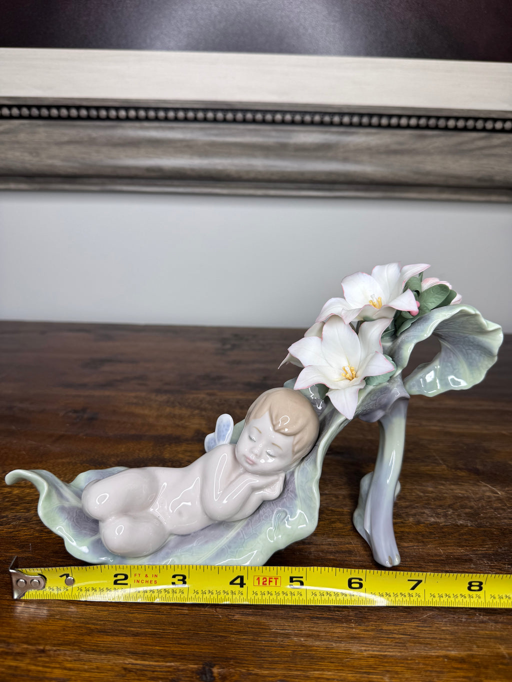 Lladro "Dreaming on Dew Drops" Figurine w/ Original Box