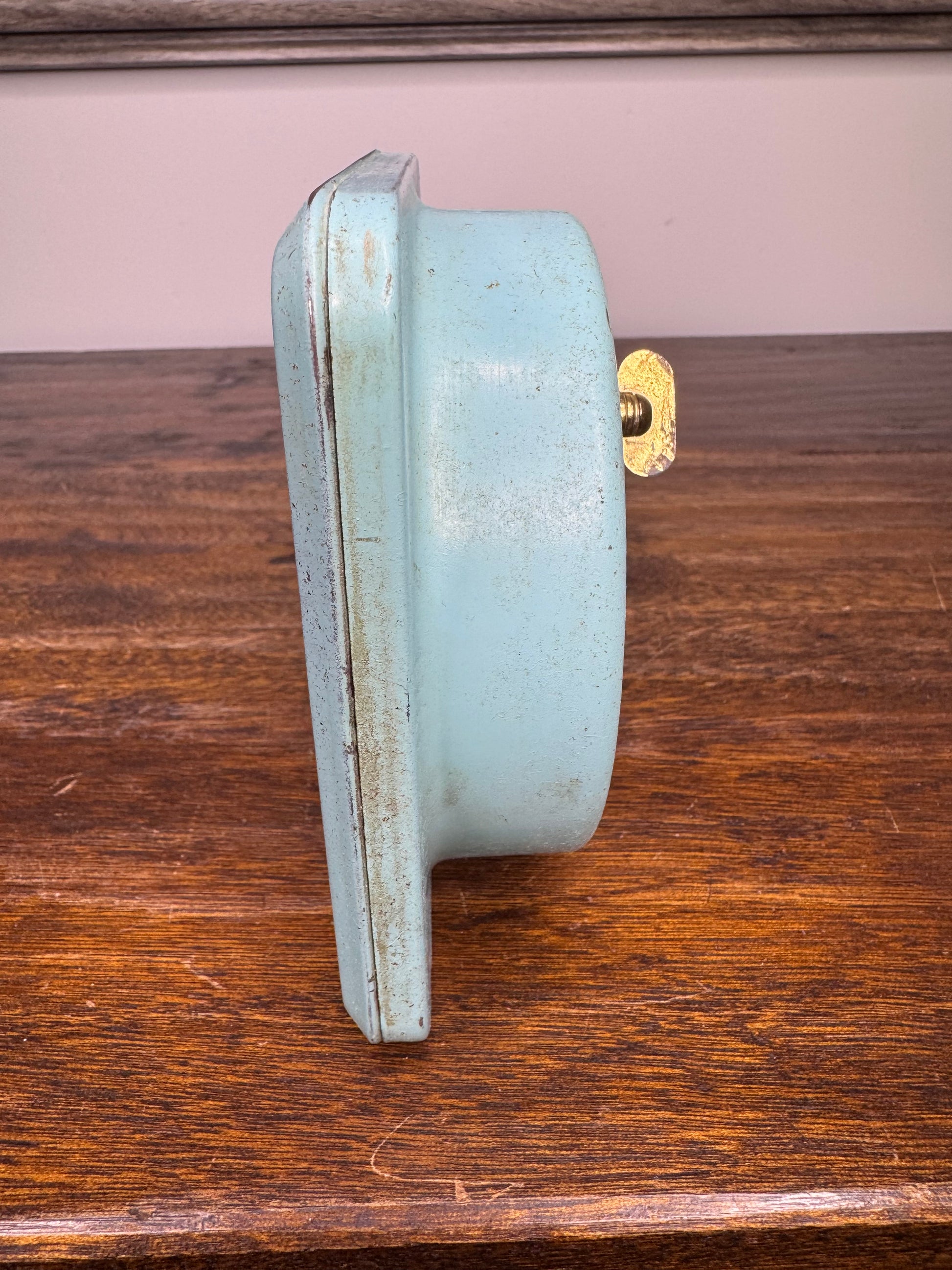 Vintage 1950's Era Ingraham Western Themed Roy Rogers Alarm Clock