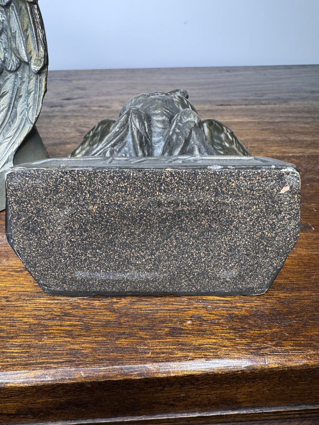 Vintage 1965 American Eagle Brass Bookends 1776