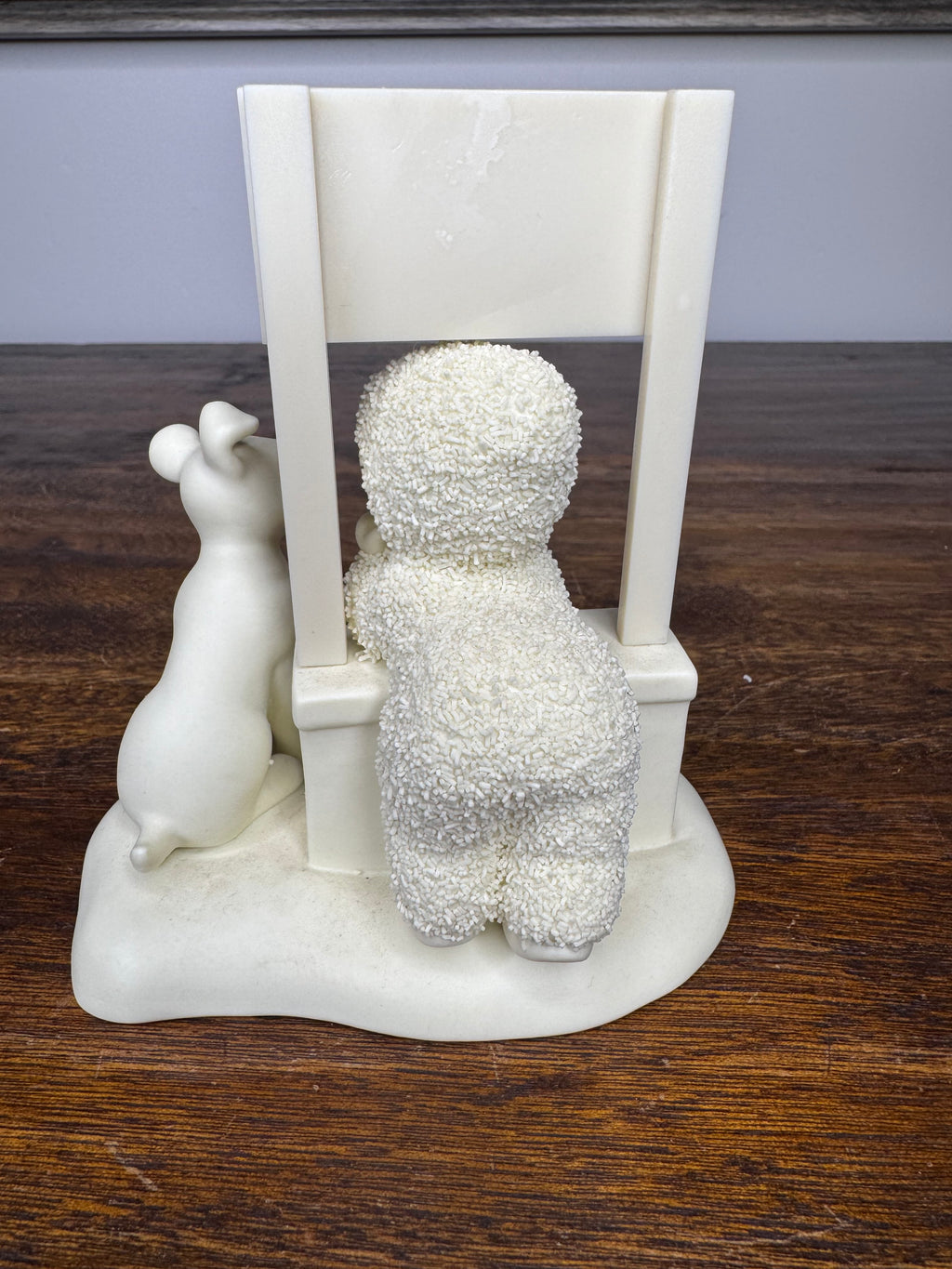 Retired Dept 56 Snowbabies "Free Advice" Figurine