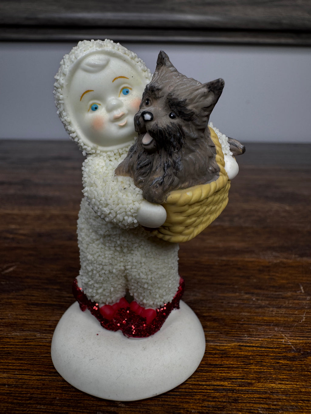 Retired Dept 56 Snowbabies Wizard of Oz "There's No Place Like Home" Figurine