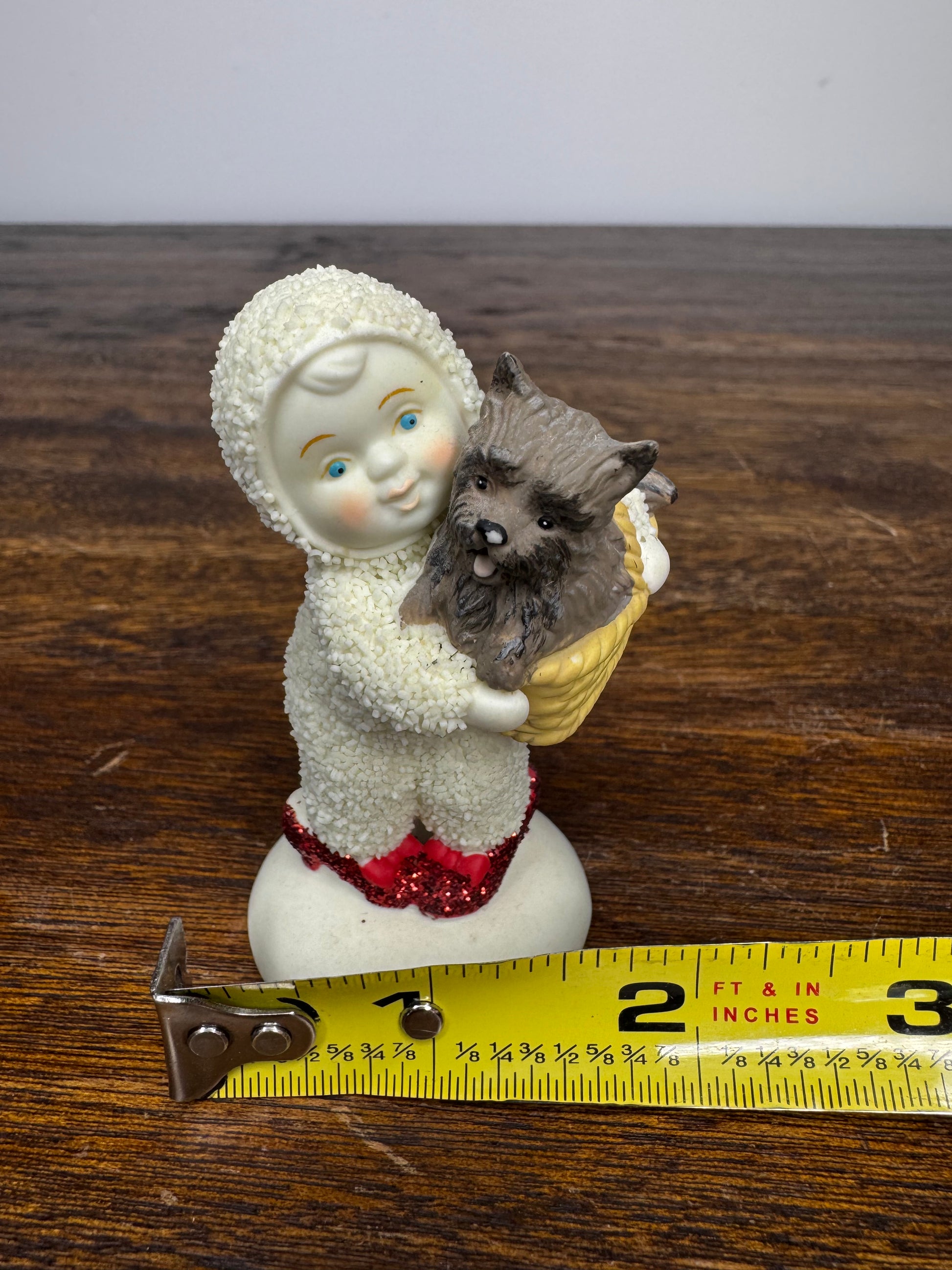 Retired Dept 56 Snowbabies Wizard of Oz "There's No Place Like Home" Figurine