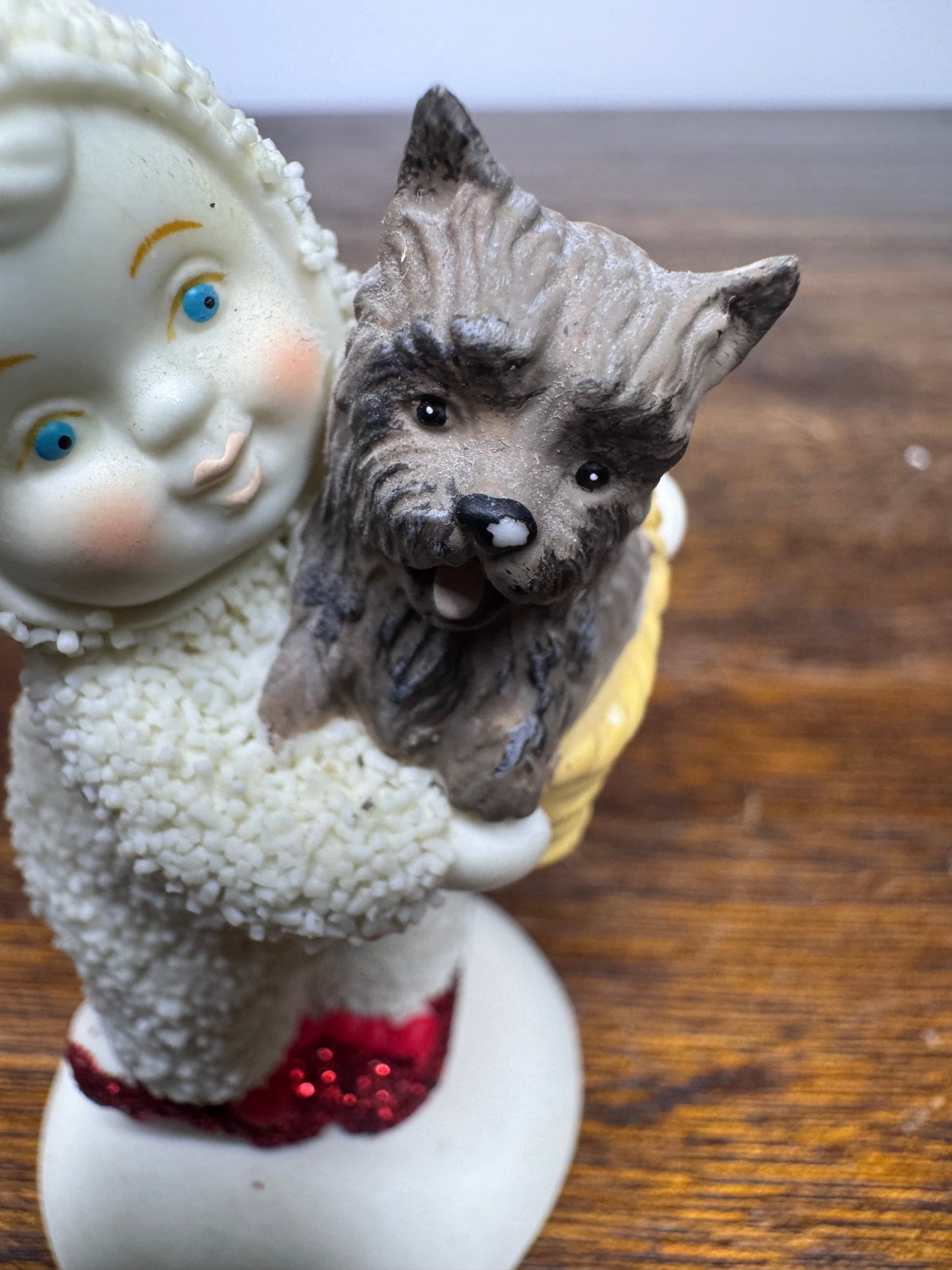 Retired Dept 56 Snowbabies Wizard of Oz "There's No Place Like Home" Figurine