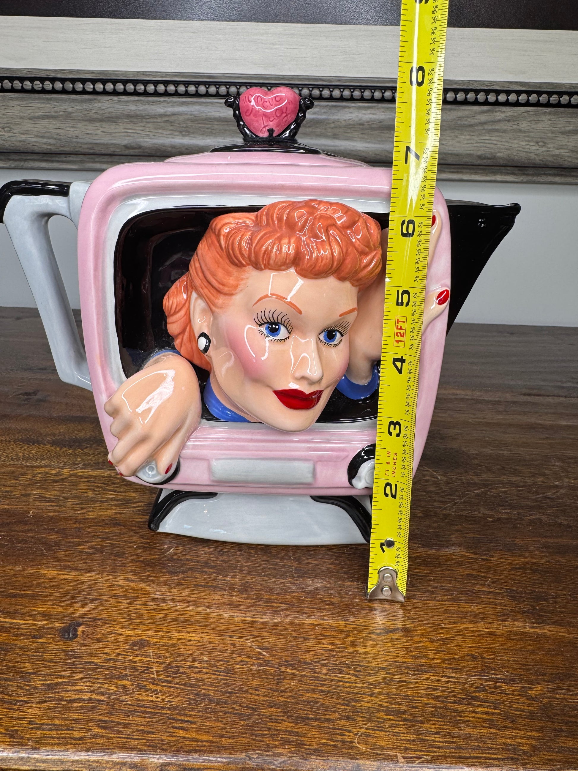 Vintage Vandor "I Love Lucy" 3D Teapot