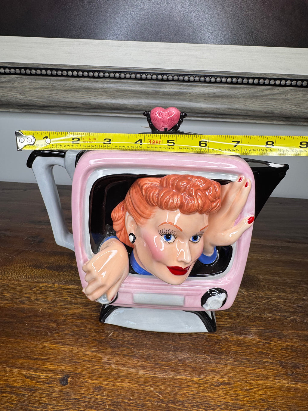Vintage Vandor "I Love Lucy" 3D Teapot
