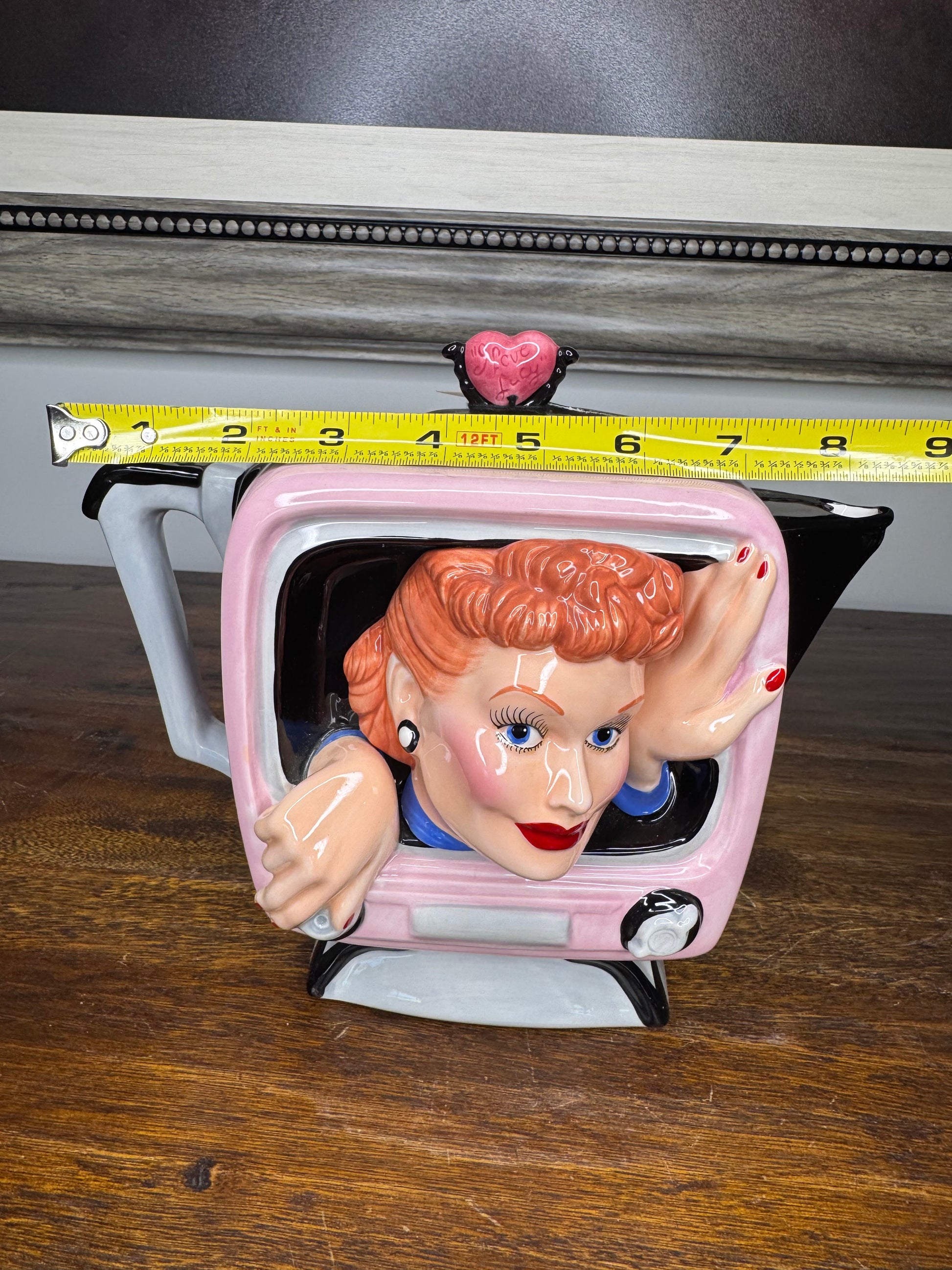 Vintage Vandor "I Love Lucy" 3D Teapot