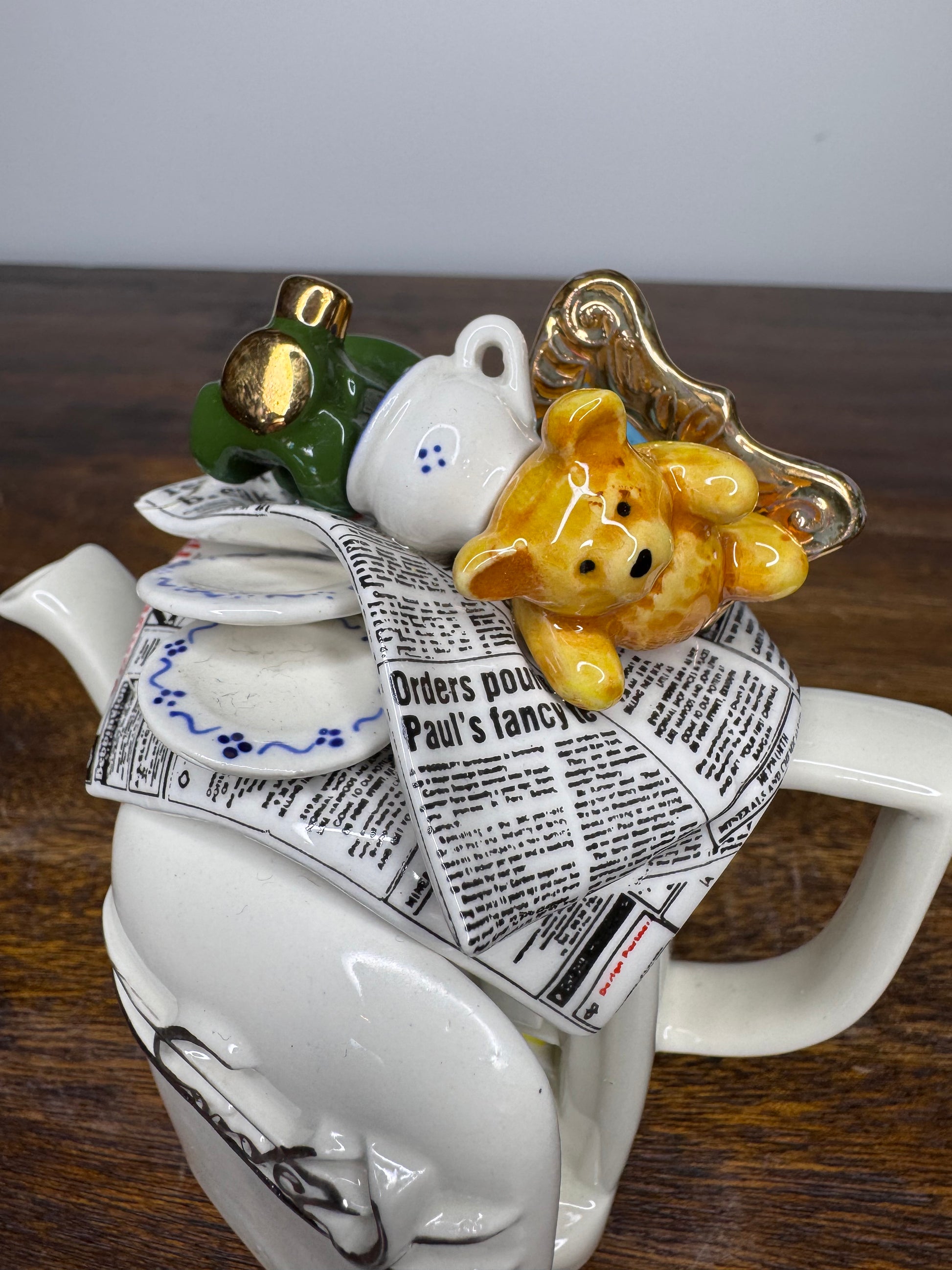 Vintage Paul Cardew Mini Refrigerator Teapot *READ FULL DESCRIPTION*