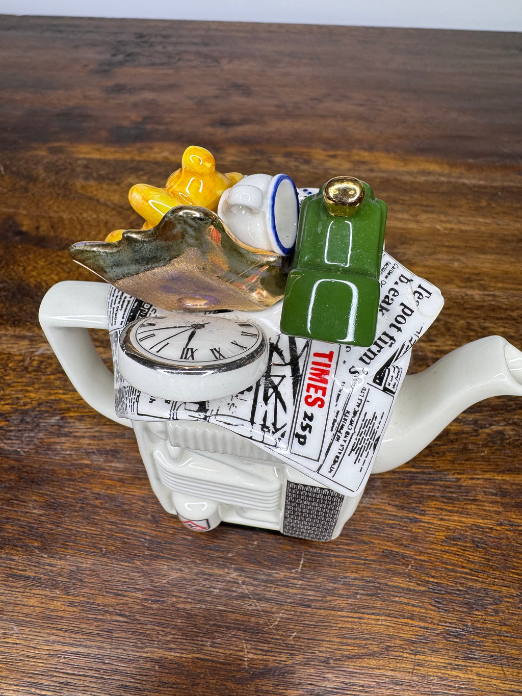 Vintage Paul Cardew Mini Refrigerator Teapot *READ FULL DESCRIPTION*