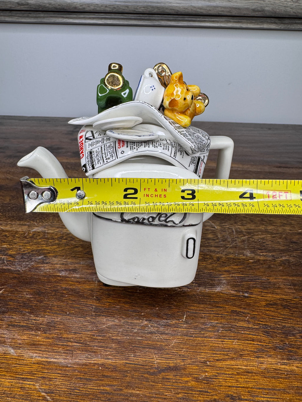 Vintage Paul Cardew Mini Refrigerator Teapot *READ FULL DESCRIPTION*