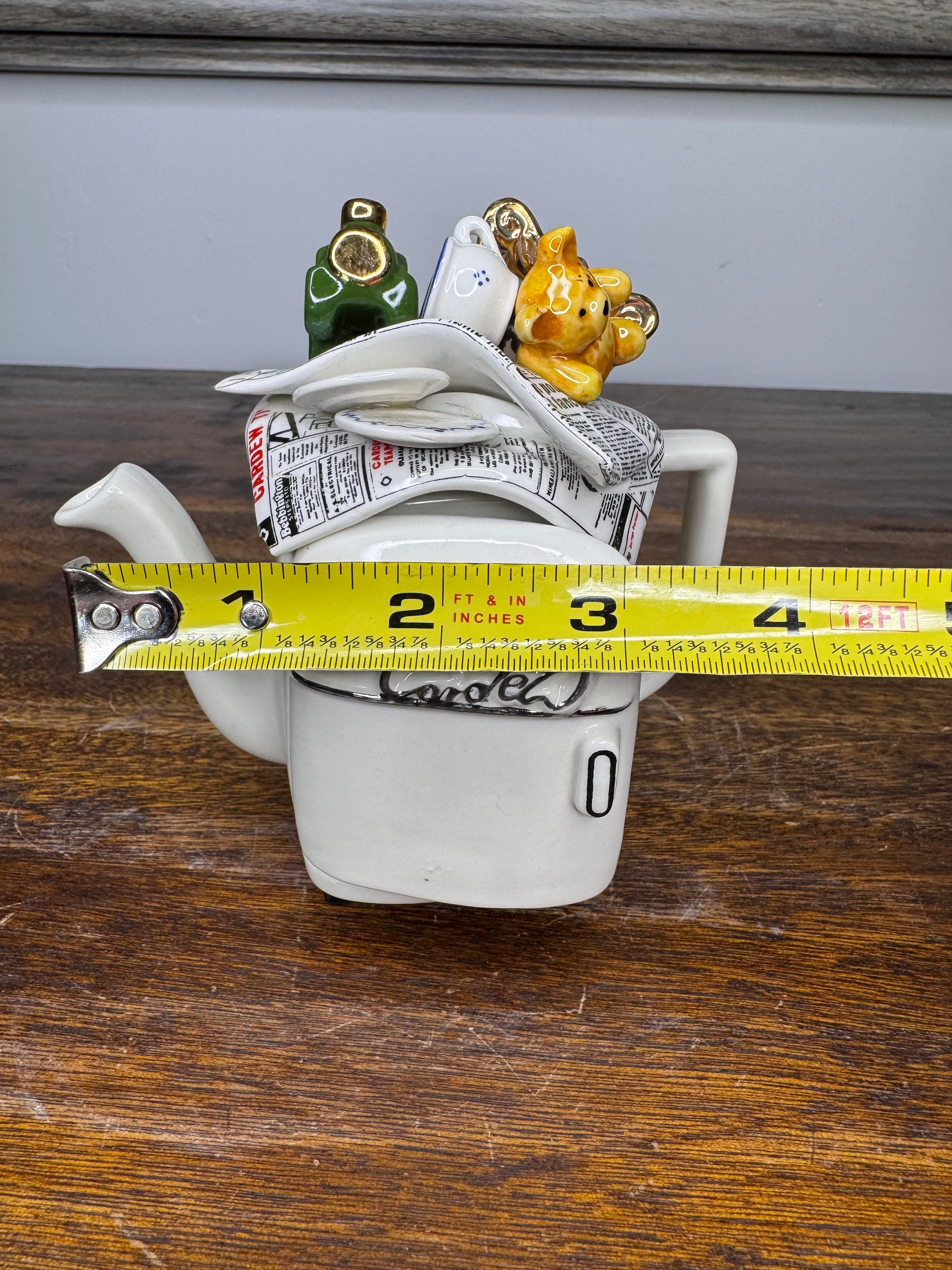 Vintage Paul Cardew Mini Refrigerator Teapot *READ FULL DESCRIPTION*