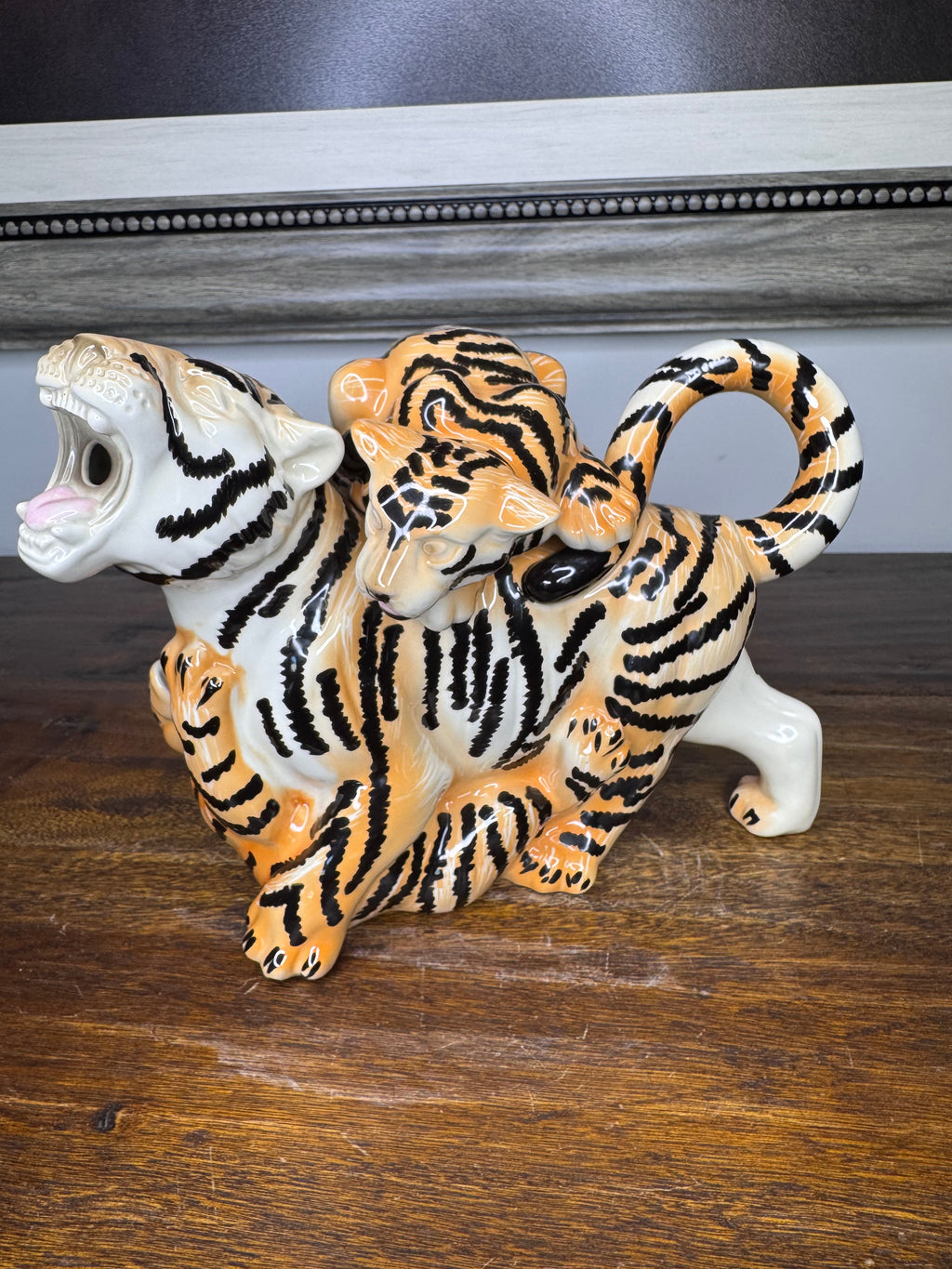 2005 Paul Cardew Designs Endangered Species Bengal Tiger Teapot