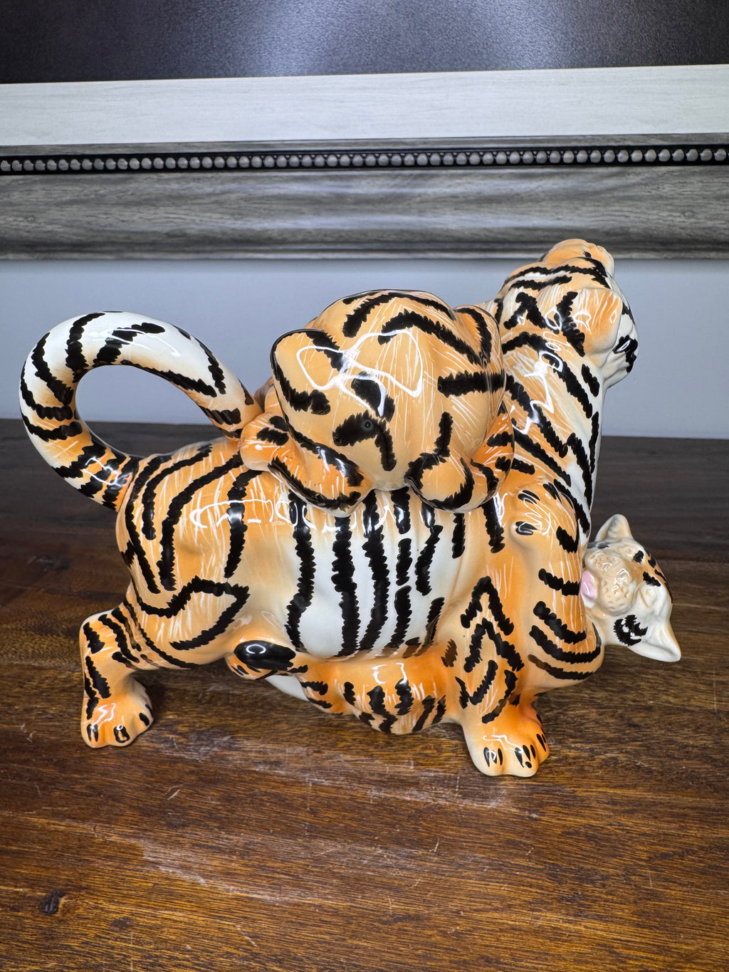 2005 Paul Cardew Designs Endangered Species Bengal Tiger Teapot