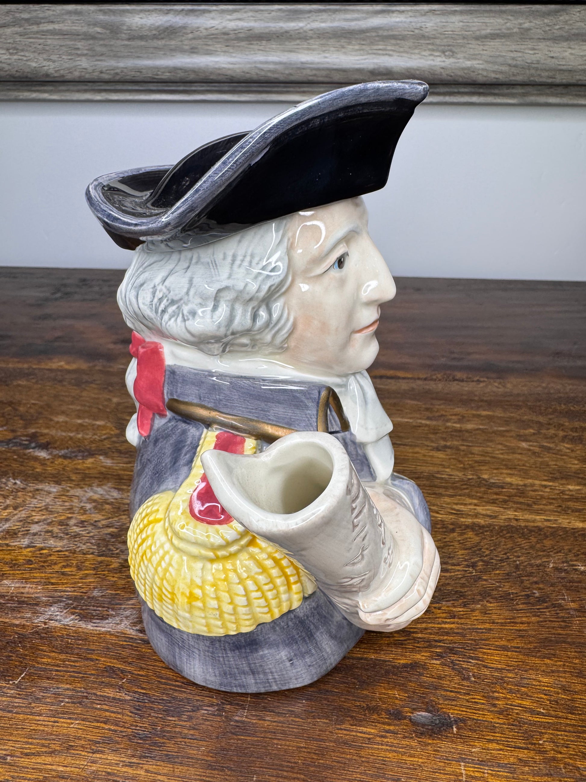 1993 Fitz and Floyd Figures from History George Washington Teapot