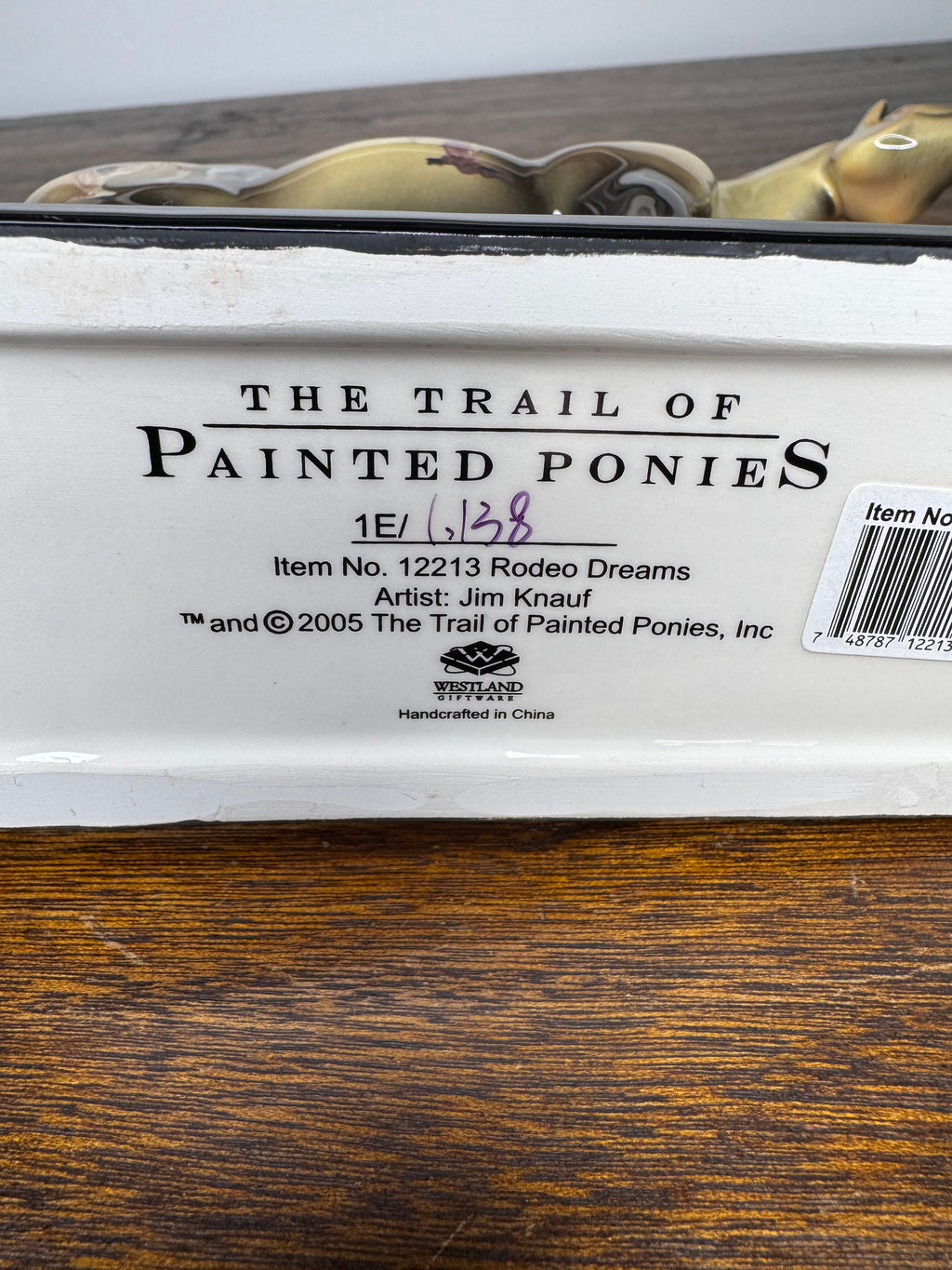 2005 Trail of Painted Ponies 1E Rodeo Dreams w/ Original Box