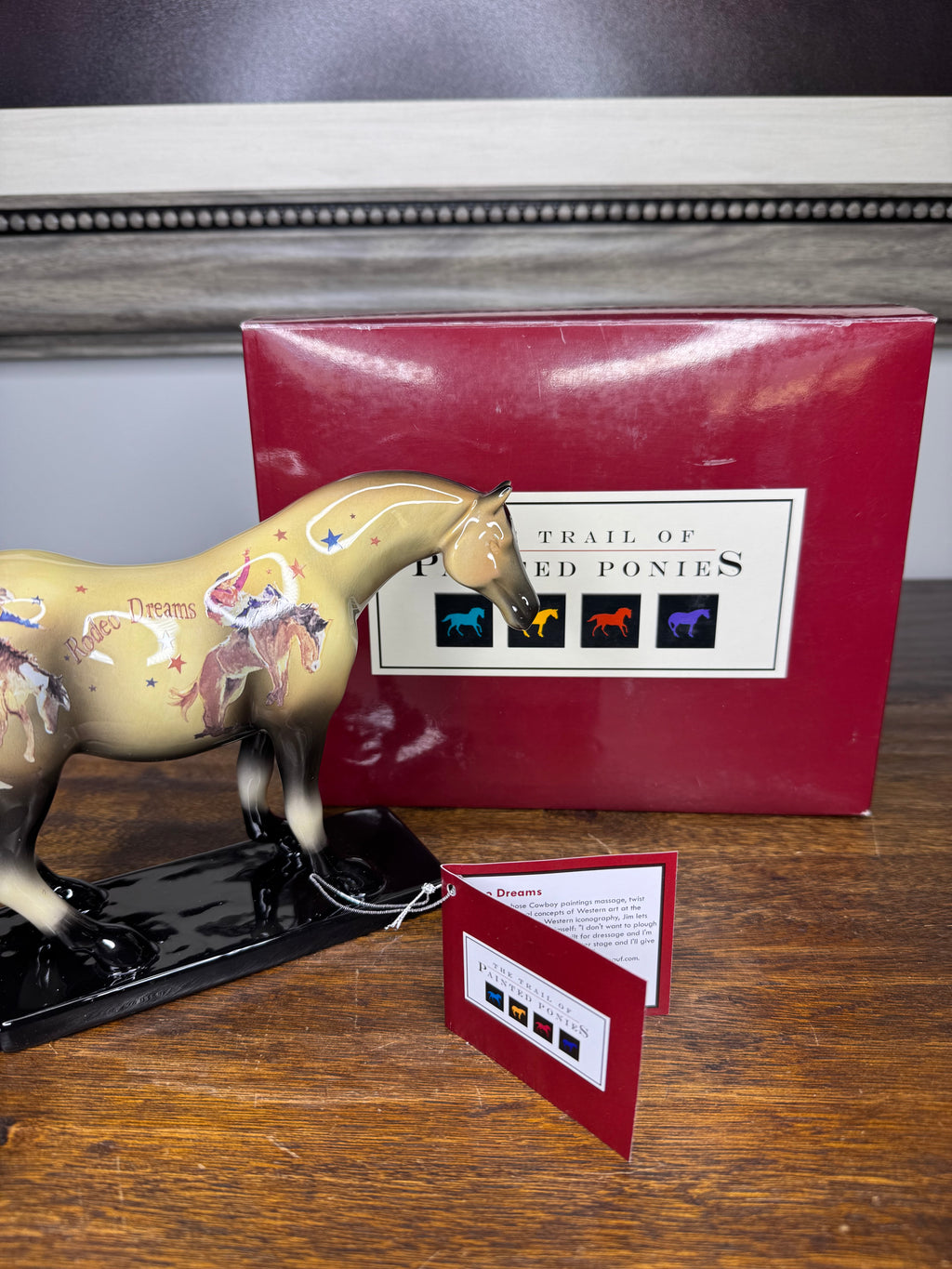 2005 Trail of Painted Ponies 1E Rodeo Dreams w/ Original Box
