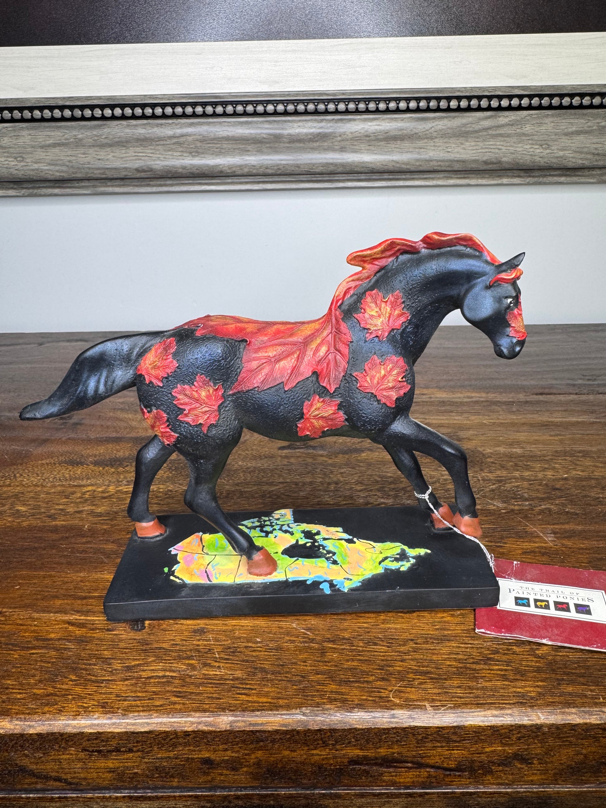 2007 Trail of Painted Ponies Maple Leaf 1E w/ Original Box