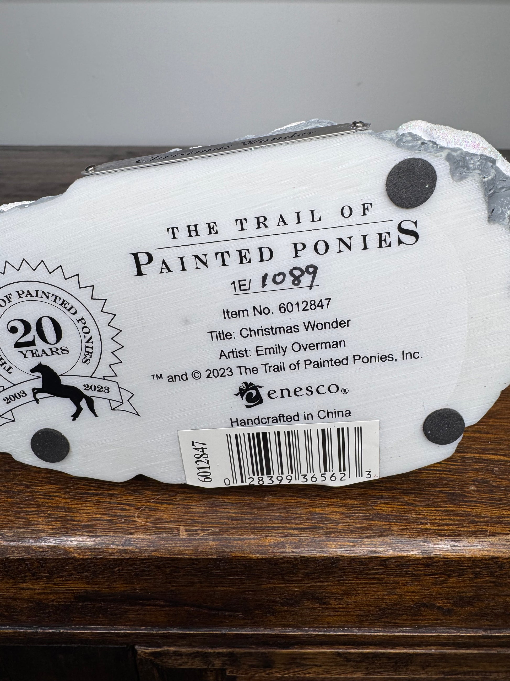 New 2023 Trail Of Painted Ponies "Christmas Wonder" 1E w/Original Box