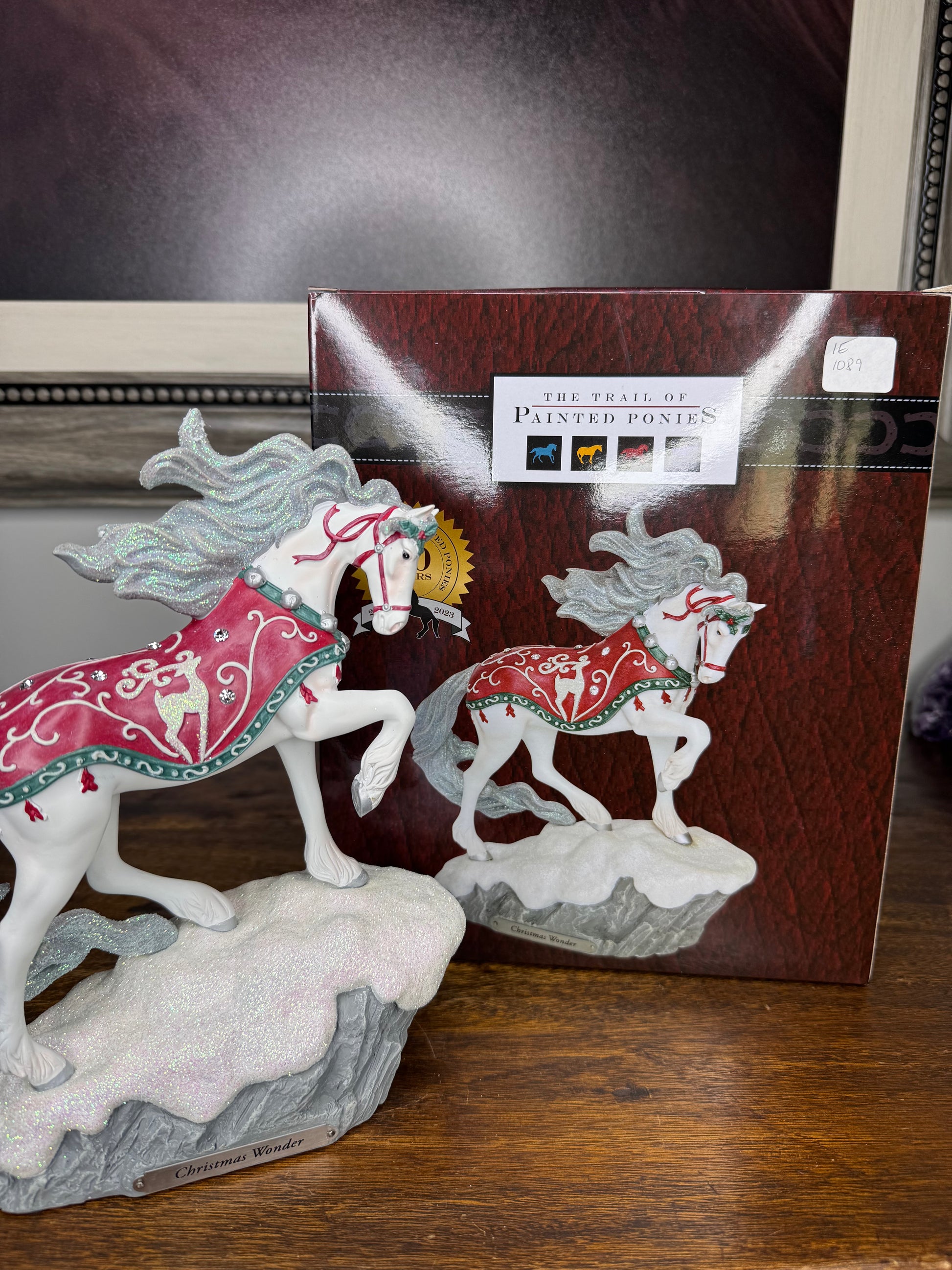 New 2023 Trail Of Painted Ponies "Christmas Wonder" 1E w/Original Box