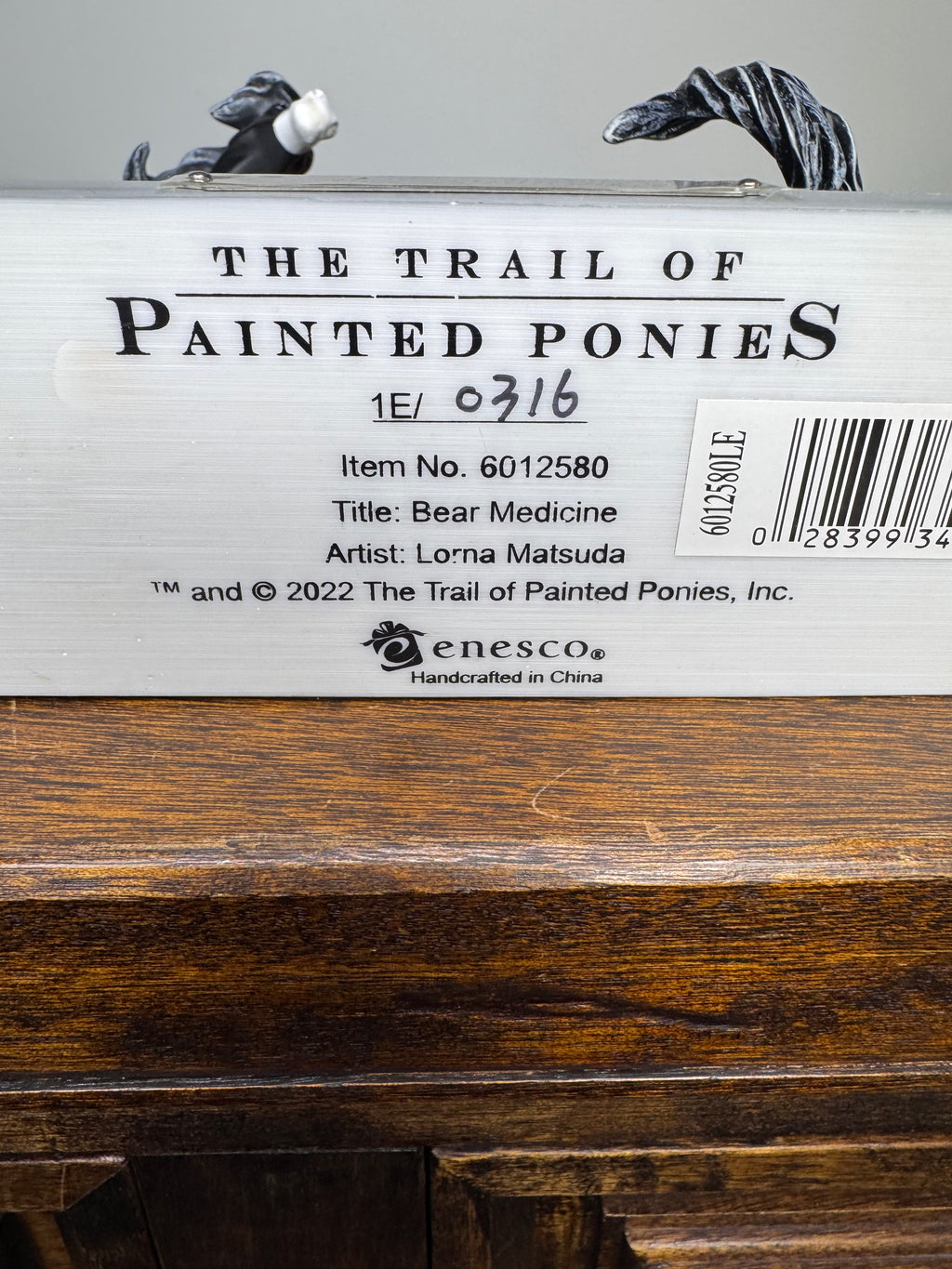 New 2022 Trail of Painted Ponies "Bear Medicine" 1E w/ Original Box