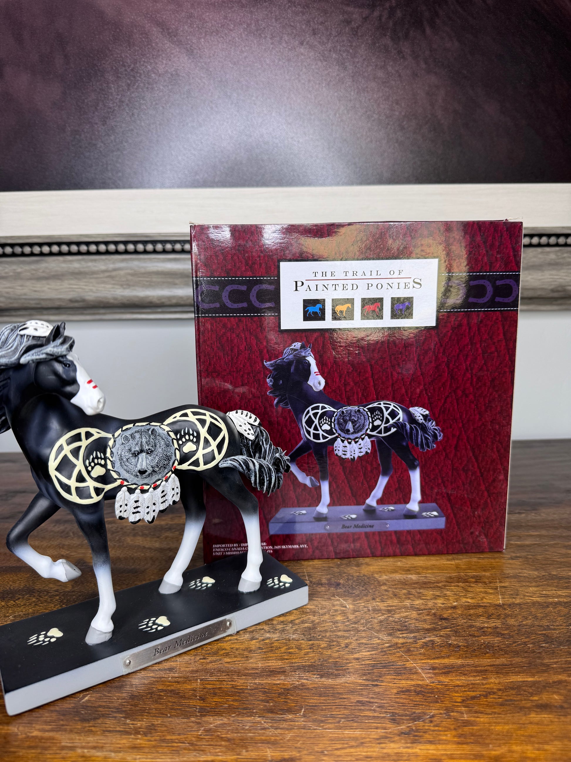 New 2022 Trail of Painted Ponies "Bear Medicine" 1E w/ Original Box