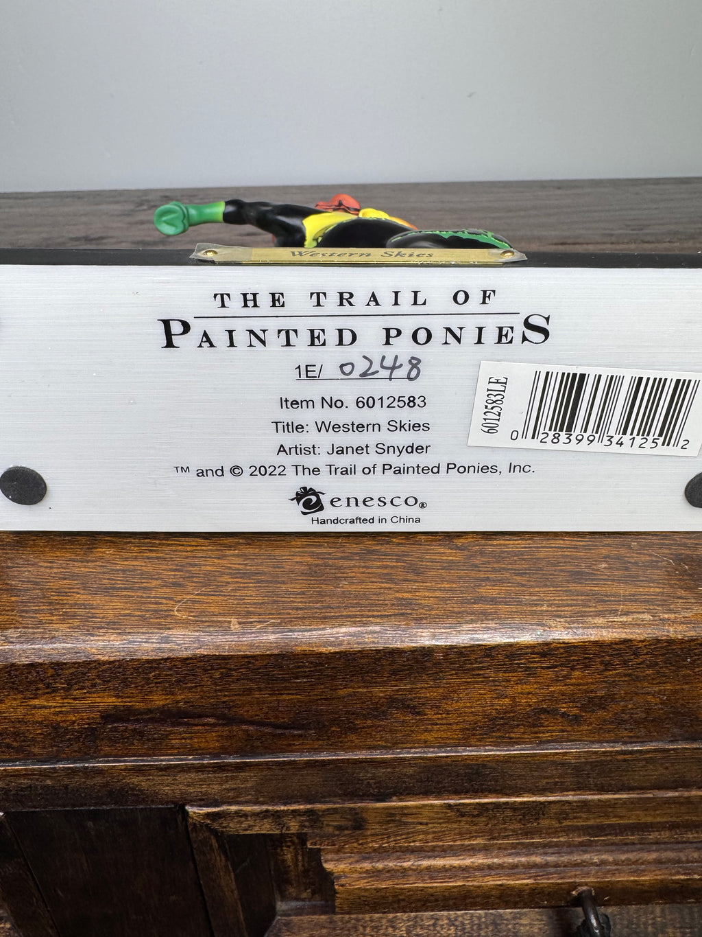 2022 Trail of Painted Ponies "Western Skies" 1E w/ Original Box
