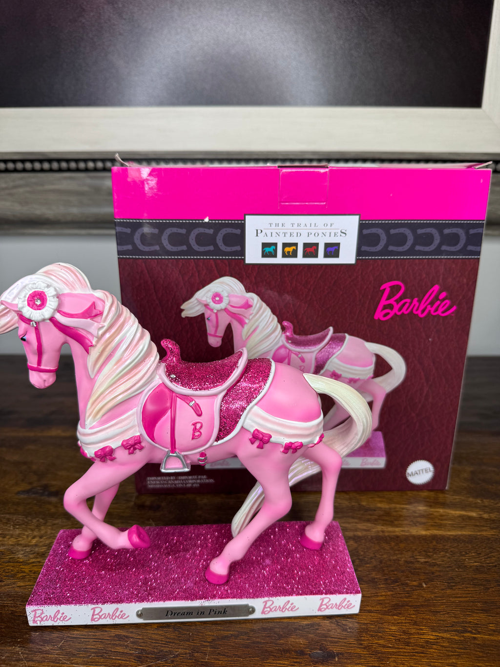 New 2025 Trail of Painted Ponies Barbie "Dream in Pink" 1E with Original Box