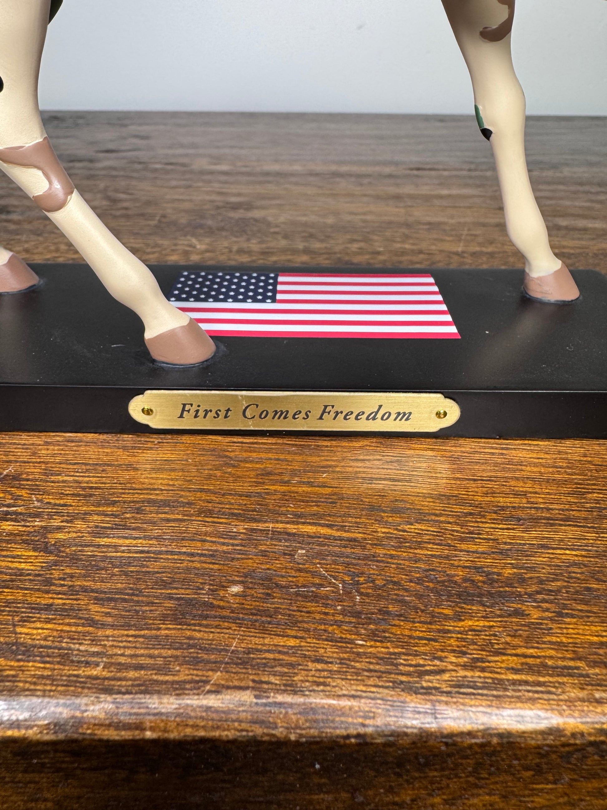 New 2013 Trail of Painted Ponies "First Comes Freedom" 1E w/ Original Box