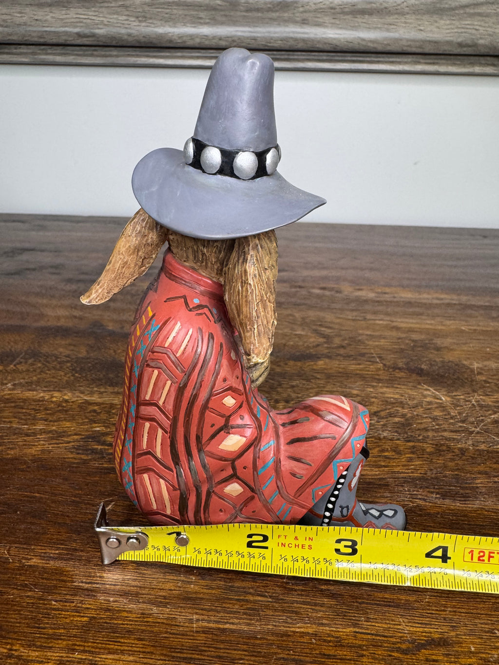 Signed Robert Shields Rabbit Trader Trickster Figurine 6"