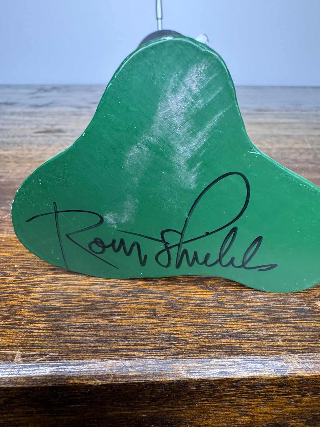 Robert Shields Golfer Coyote Figurine- Artist Signed