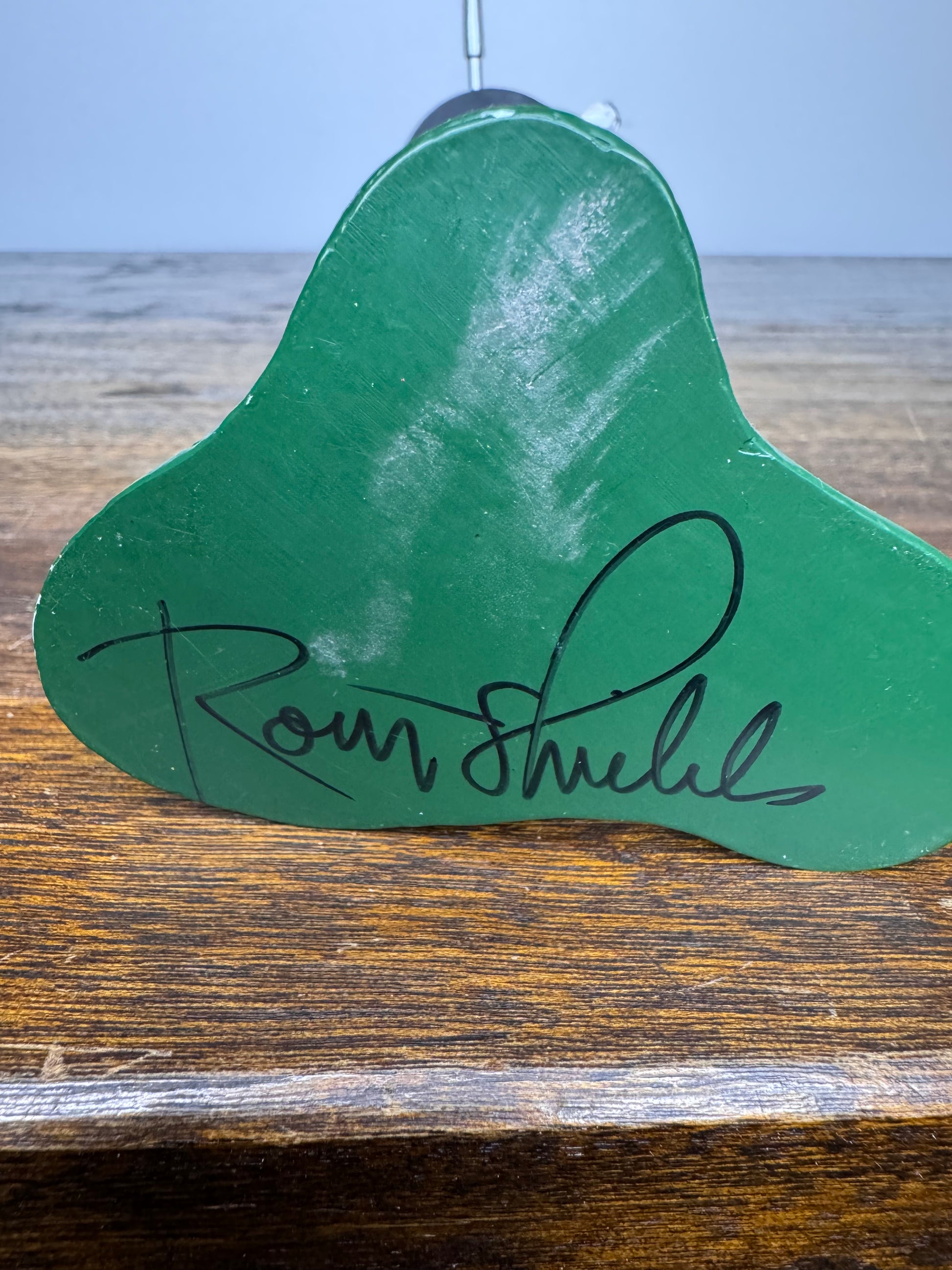 Robert Shields Golfer Coyote Figurine- Artist Signed