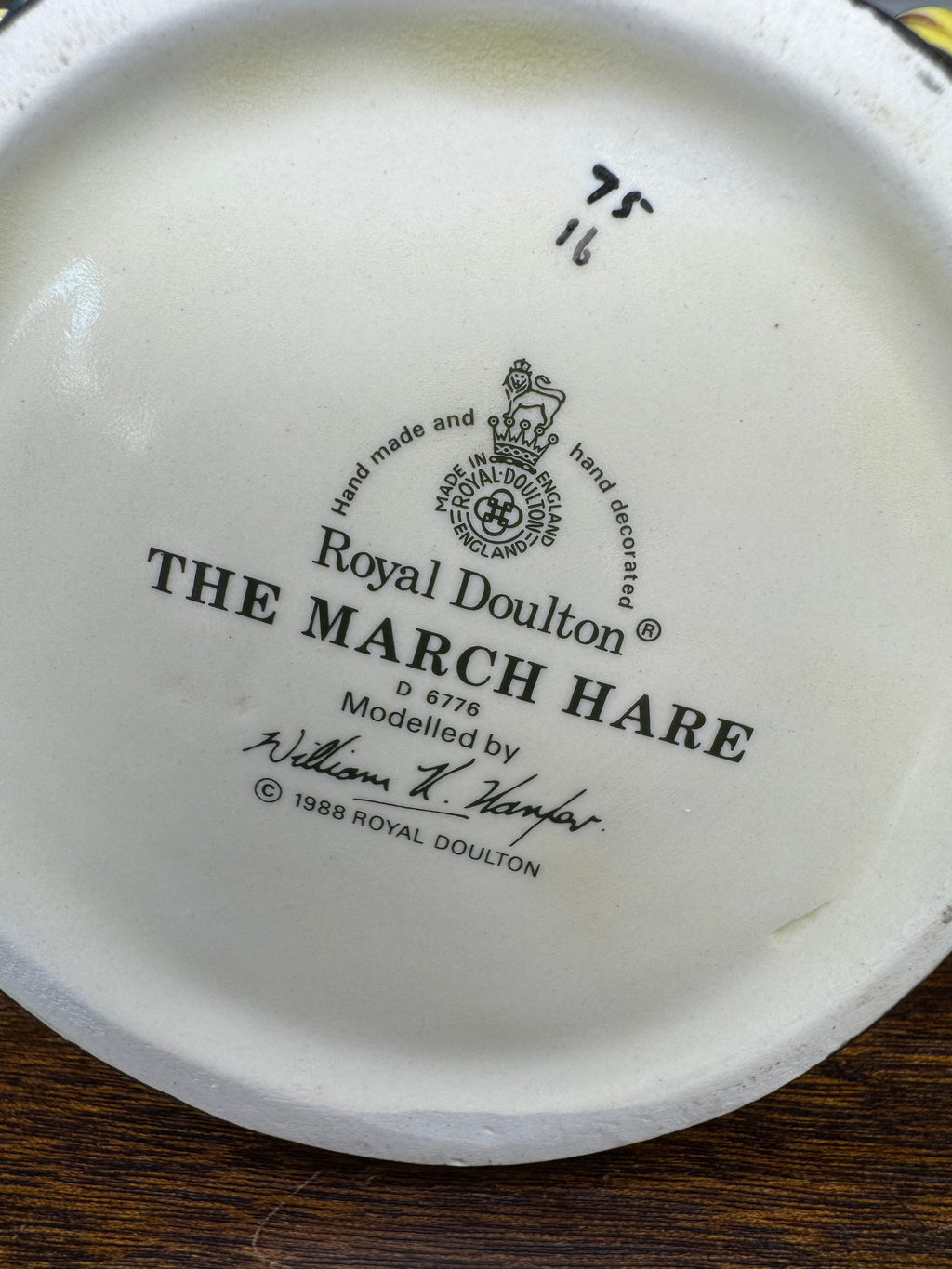 Royal Doulton March Hare Character Jug