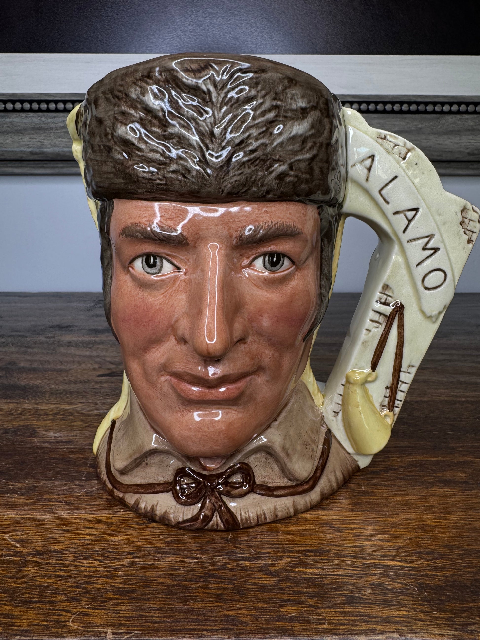 Royal Doulton The Antagonists' Collection 2 Sided "The Battle of The Alamo" Jug