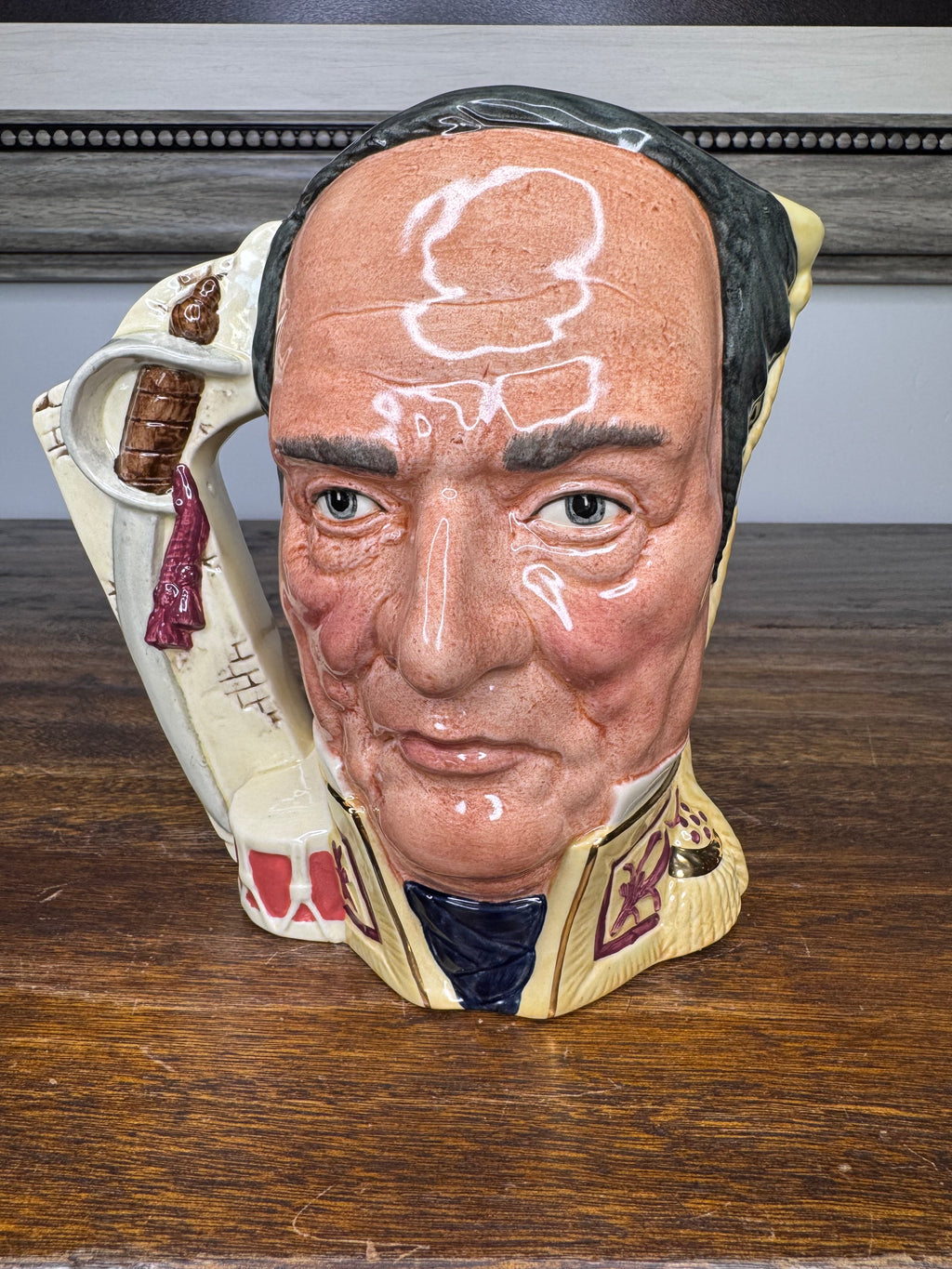 Royal Doulton The Antagonists' Collection 2 Sided "The Battle of The Alamo" Jug