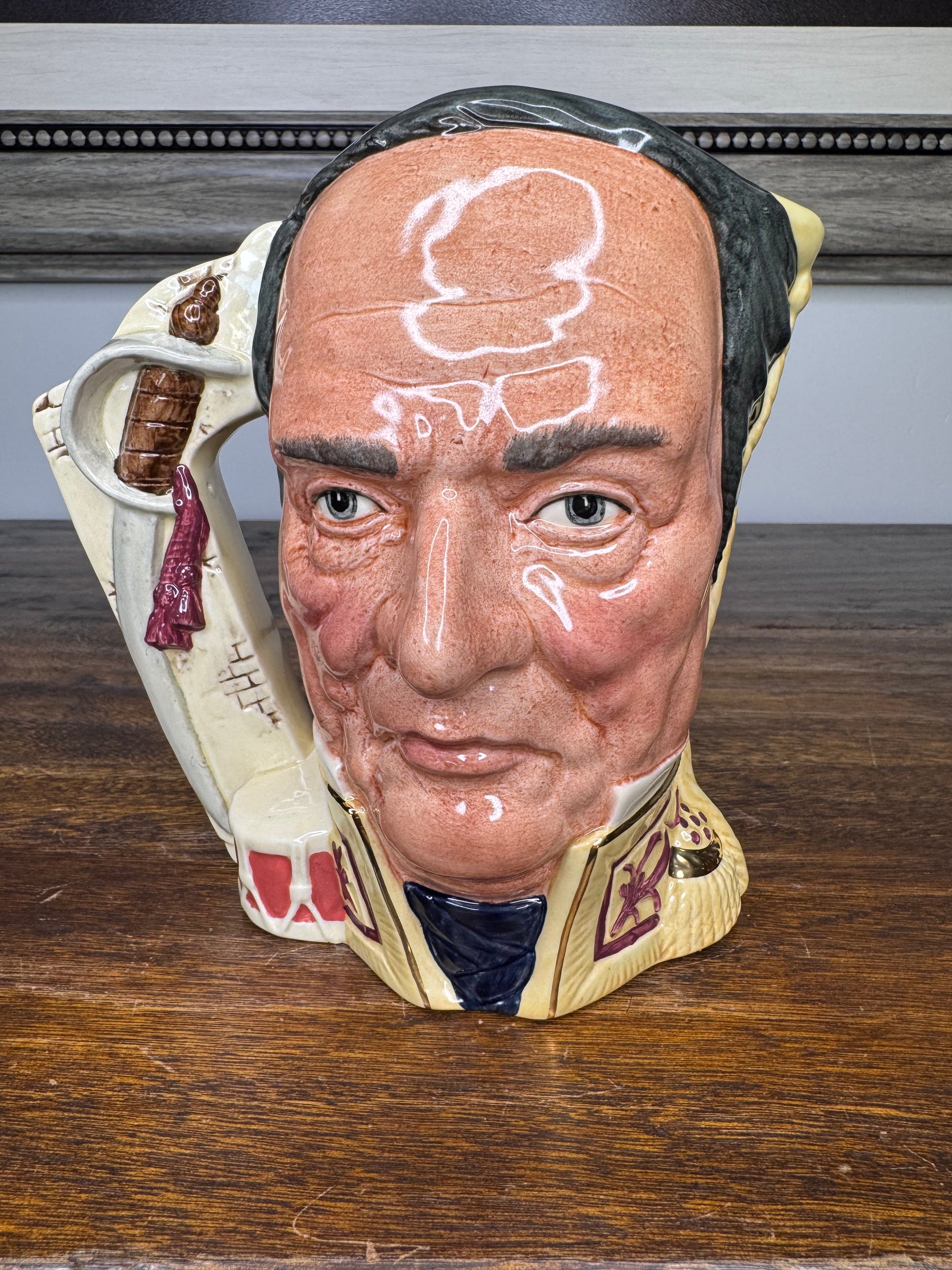 Royal Doulton The Antagonists' Collection 2 Sided "The Battle of The Alamo" Jug