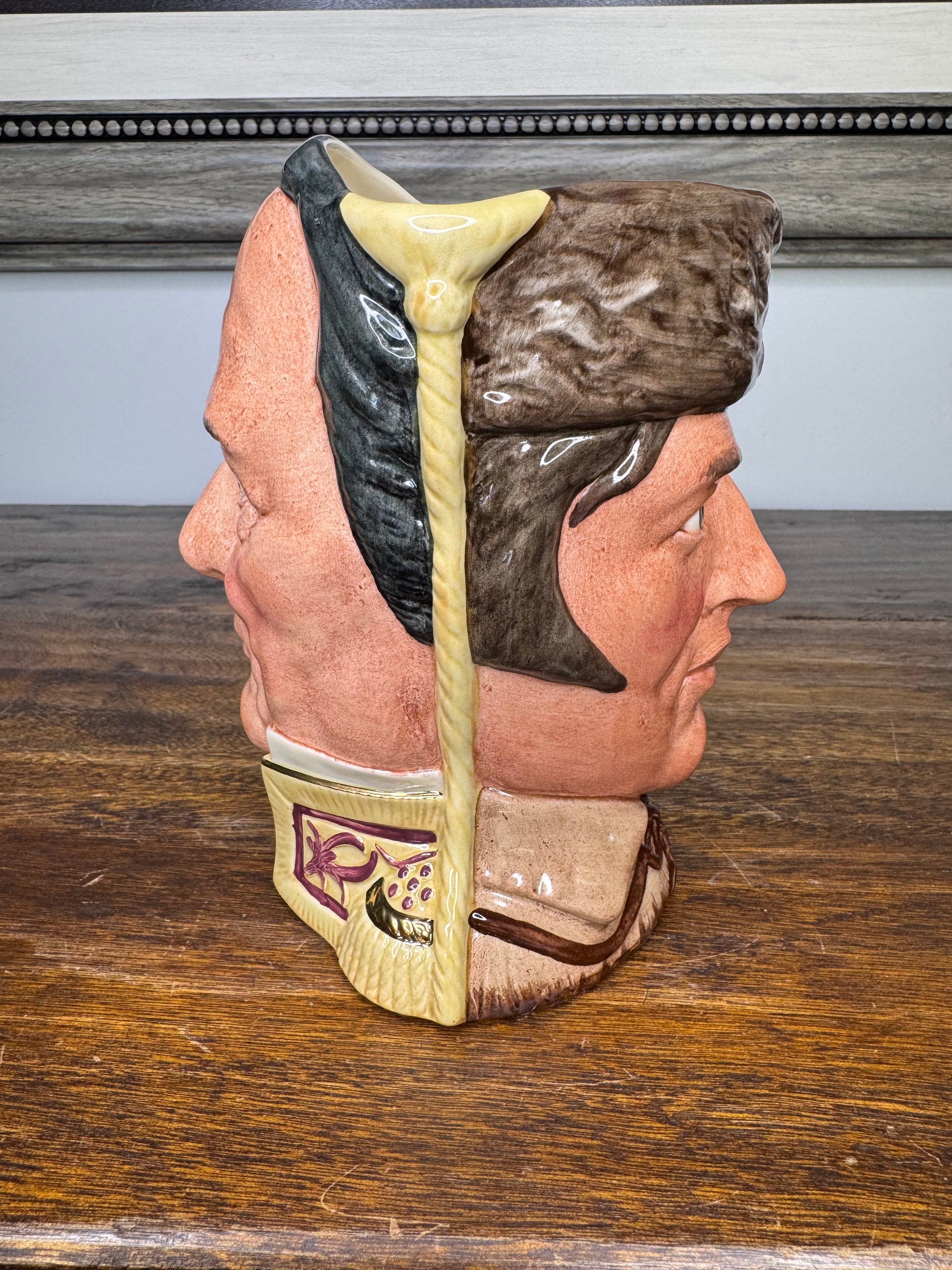 Royal Doulton The Antagonists' Collection 2 Sided "The Battle of The Alamo" Jug