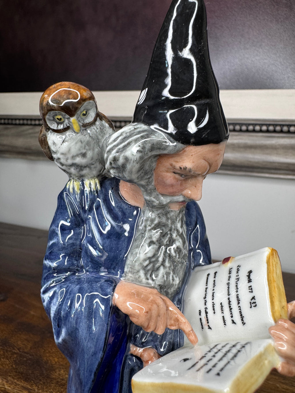 1970's Royal Doulton "The Wizard" Figurine MINT Condition.