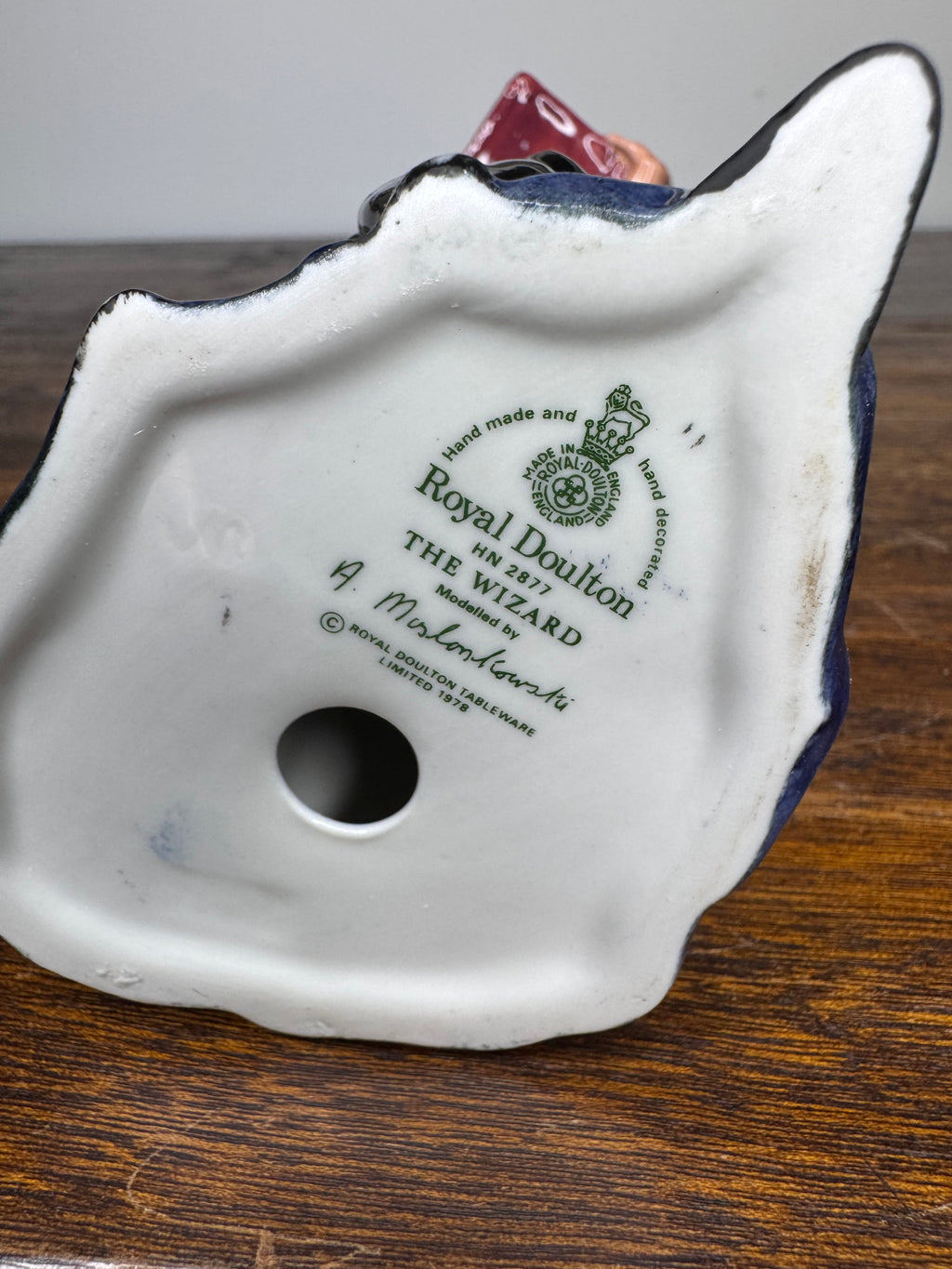 1970's Royal Doulton "The Wizard" Figurine MINT Condition.