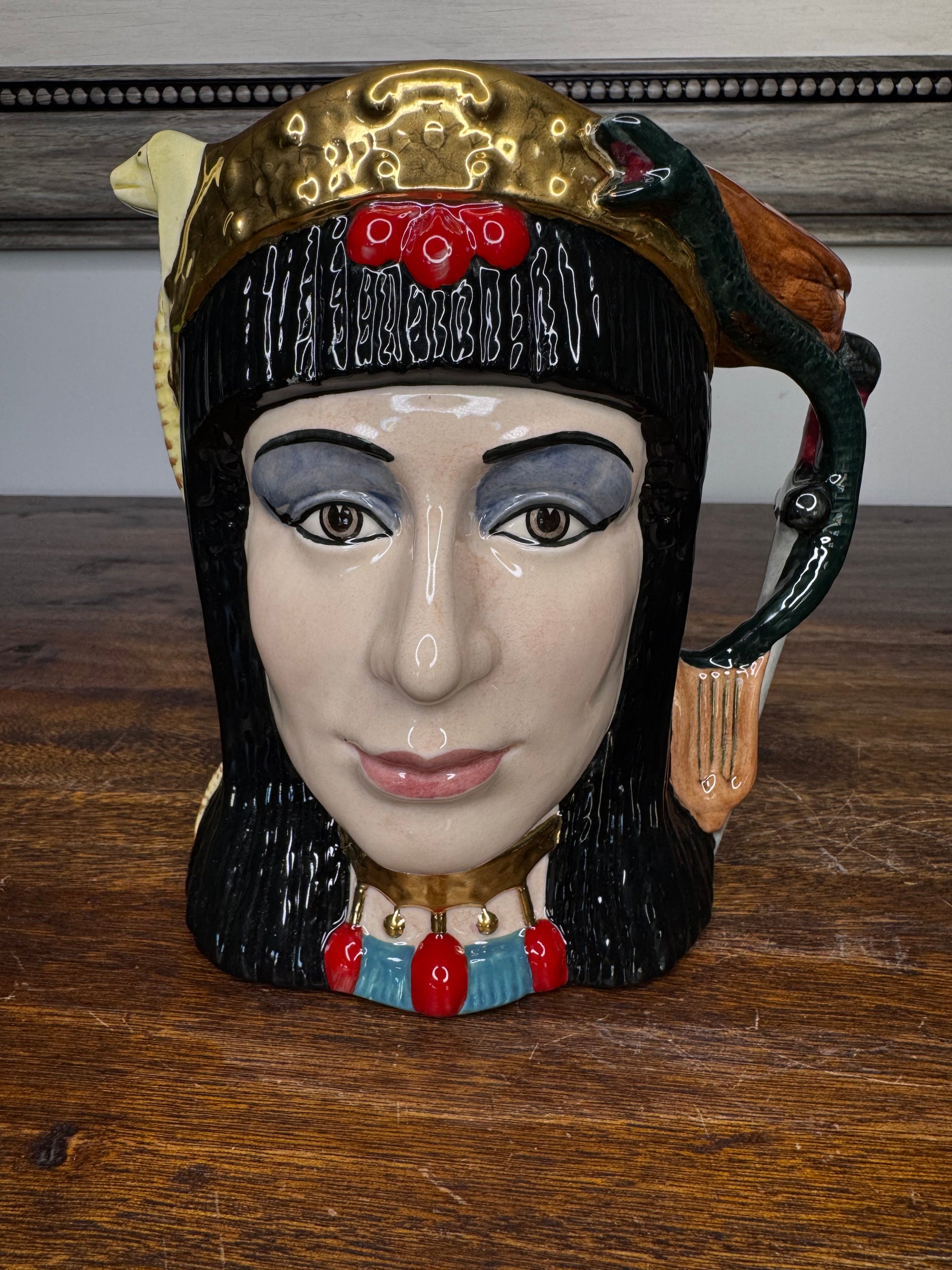 Vintage Royal Doulton Antony and Cleopatra Star Crossed Lovers 7"Character Jug