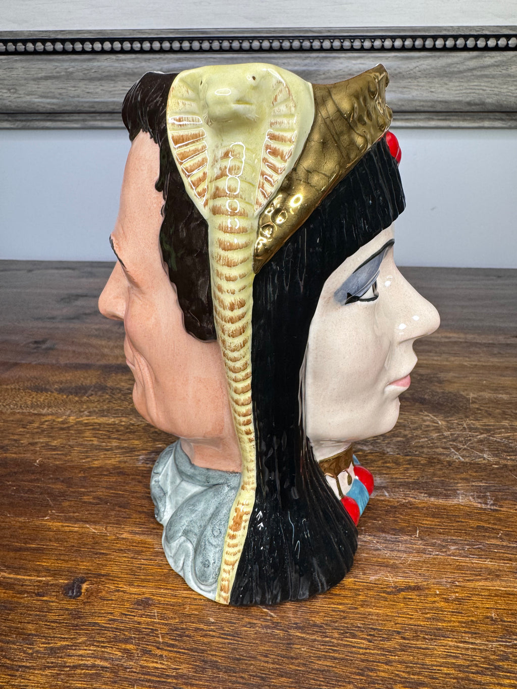 Vintage Royal Doulton Antony and Cleopatra Star Crossed Lovers 7"Character Jug