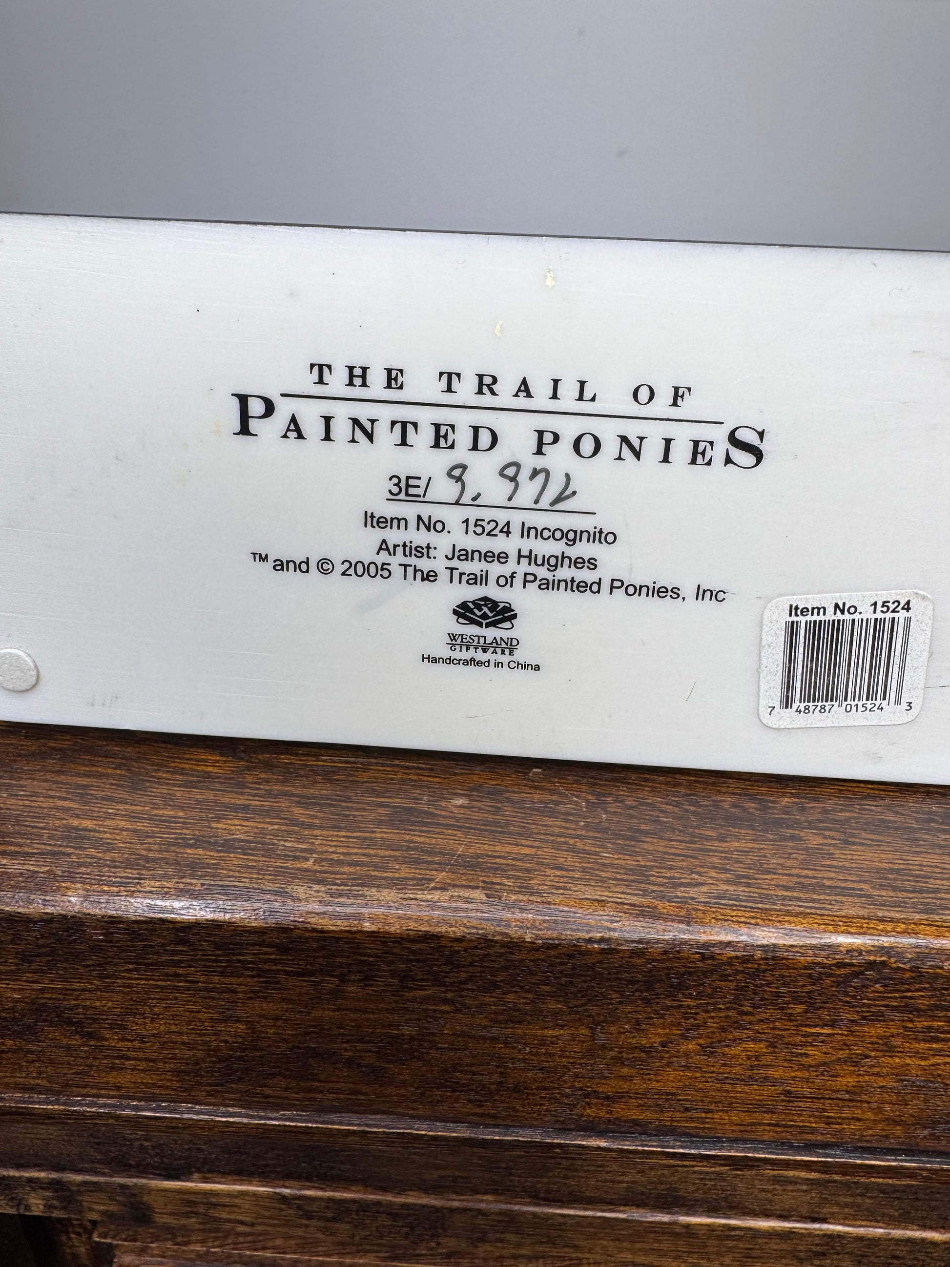 Trail of Painted Ponies 3E "Incognito" Figurine w/ Box