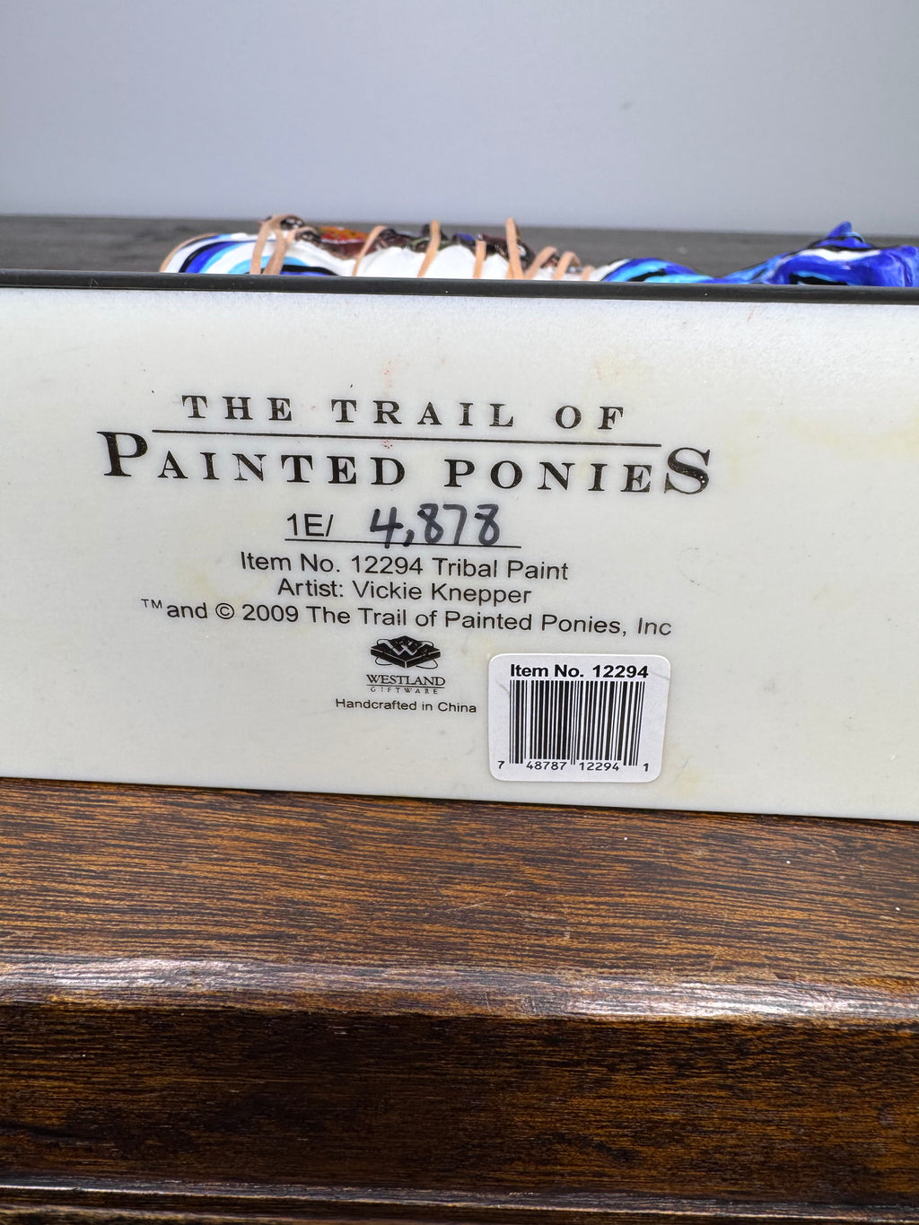 2009 Trail of Painted Ponies "Tribal Paint" 1E w/ Original Box