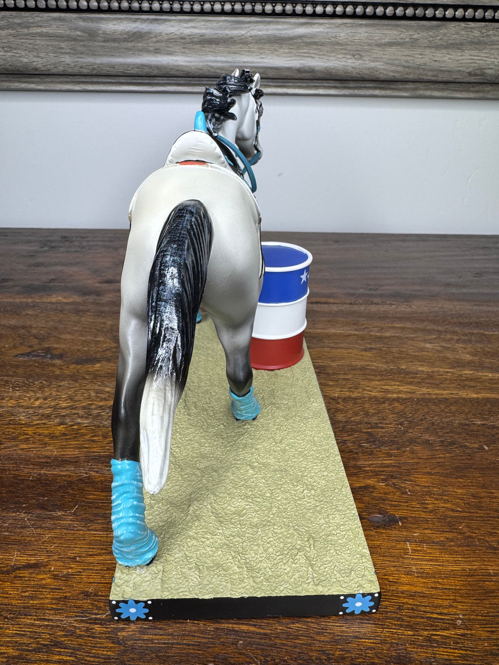 New Trail of painted Ponies "Blazing Barrels" Figurine 1E