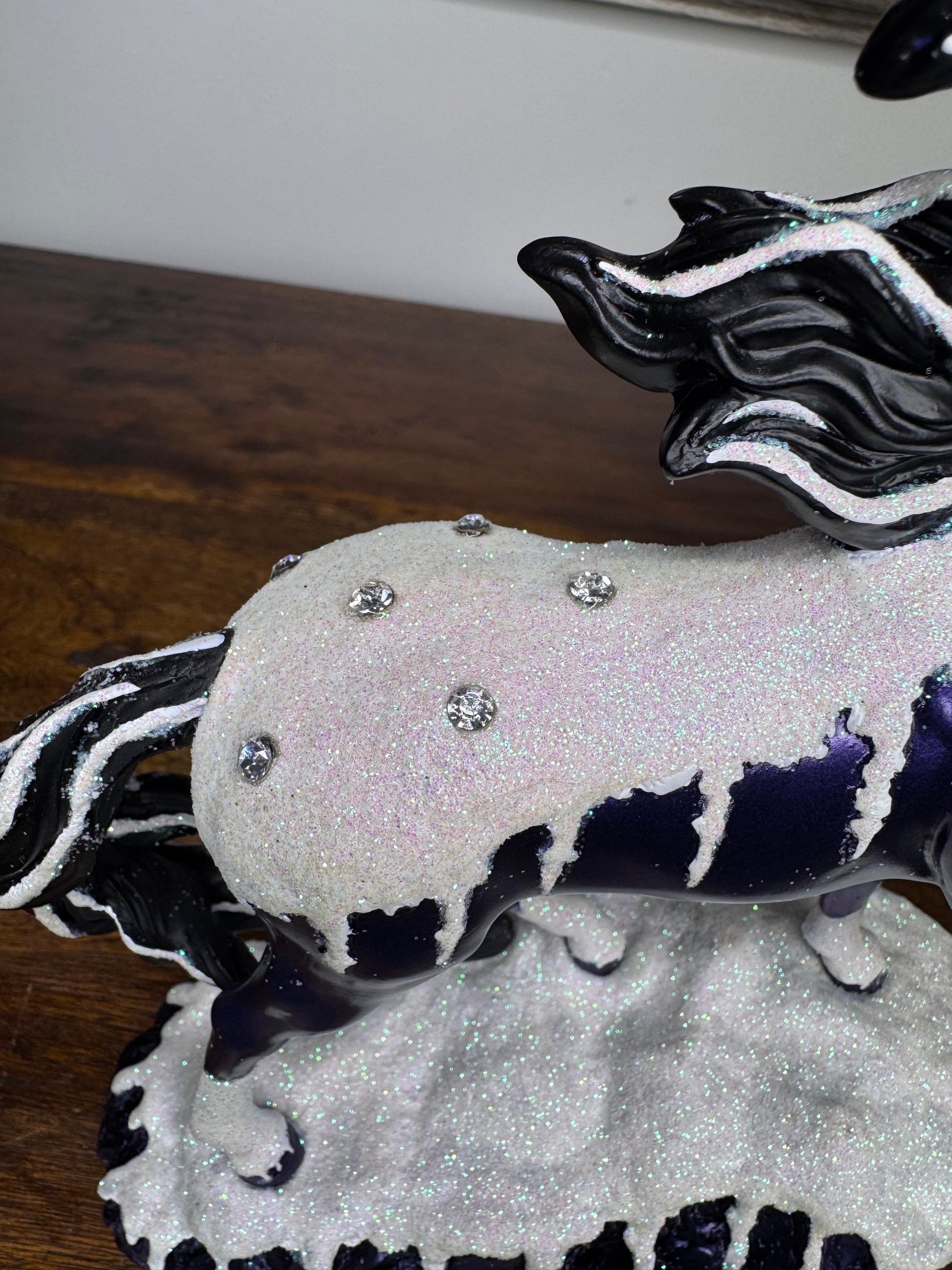 New 2023 Trail of Painted Ponies "Frosted Black Magic" 1E Figure w/ Box