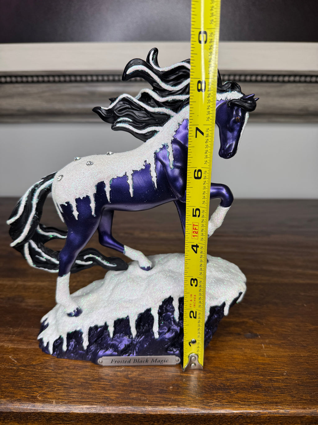 New 2023 Trail of Painted Ponies "Frosted Black Magic" 1E Figure w/ Box