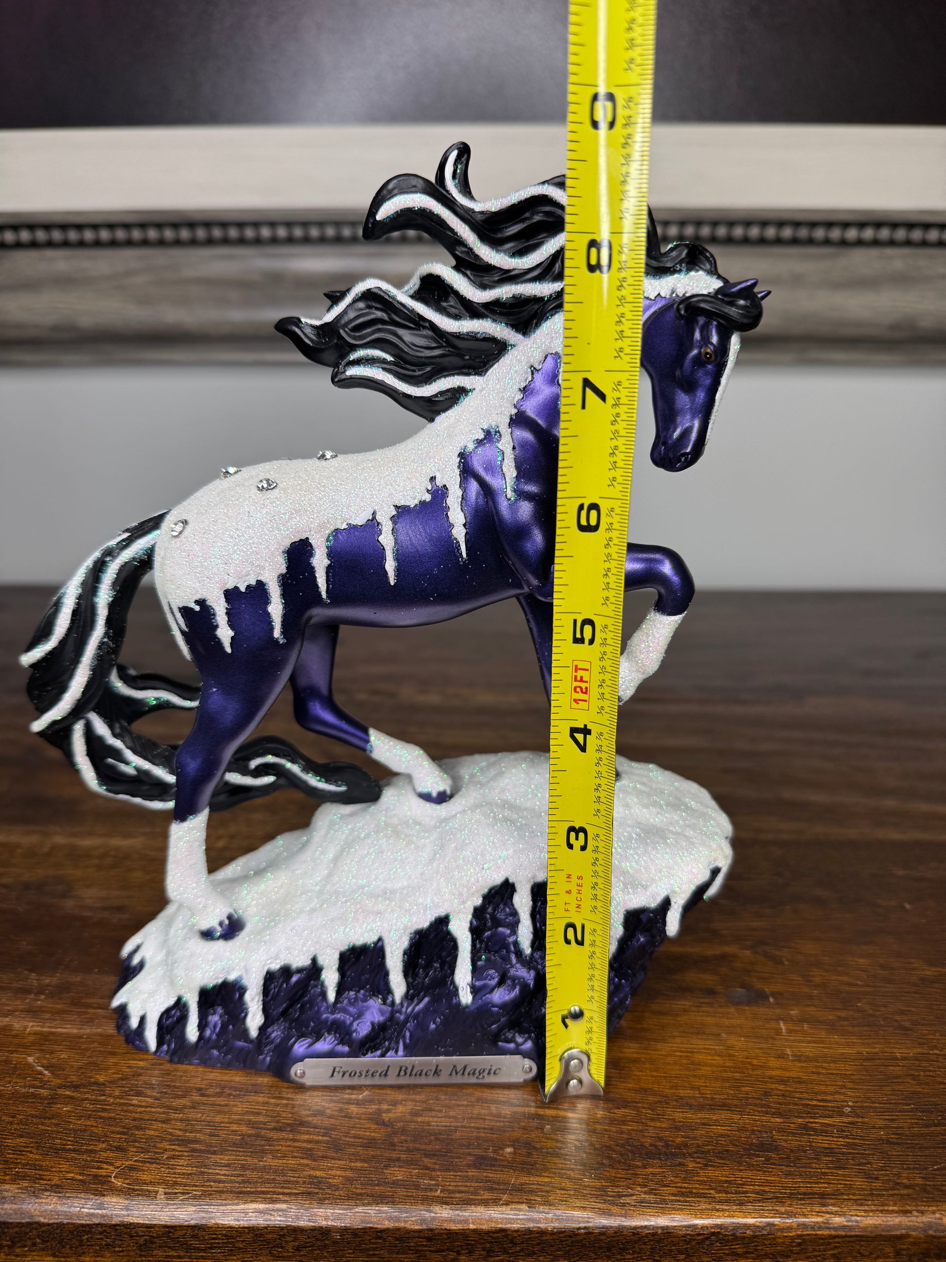New 2023 Trail of Painted Ponies "Frosted Black Magic" 1E Figure w/ Box