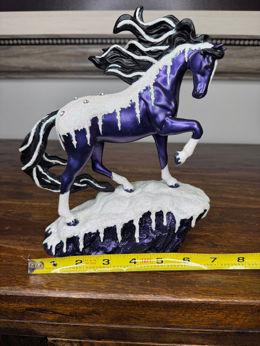 New 2023 Trail of Painted Ponies "Frosted Black Magic" 1E Figure w/ Box
